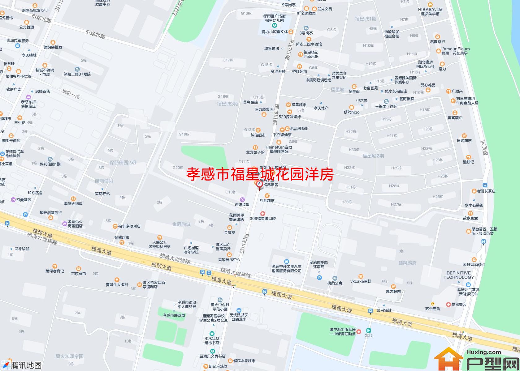 福星城花园洋房小区 - 户型网