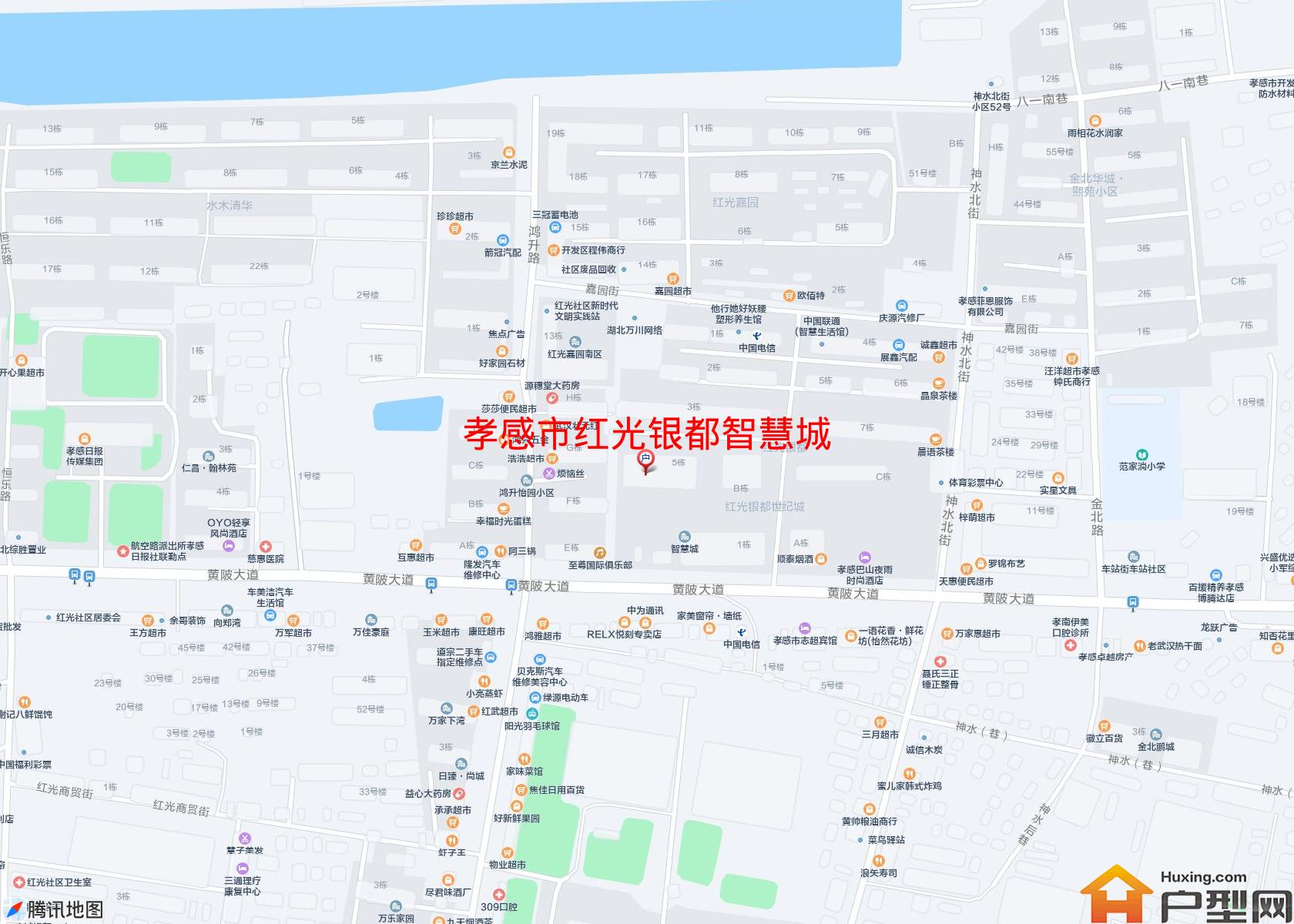 红光银都智慧城小区 - 户型网