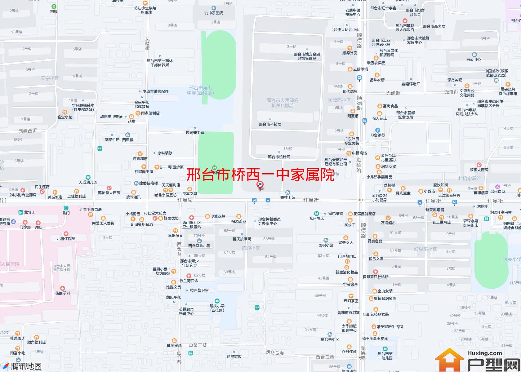 桥西一中家属院小区 - 户型网