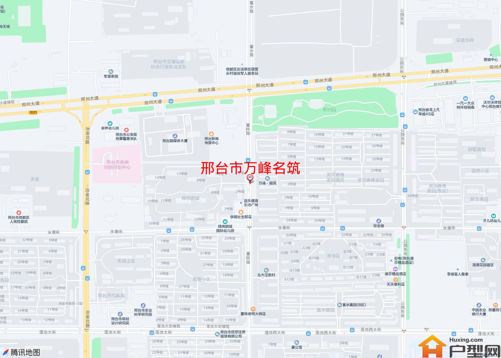 万峰名筑小区 - 户型网