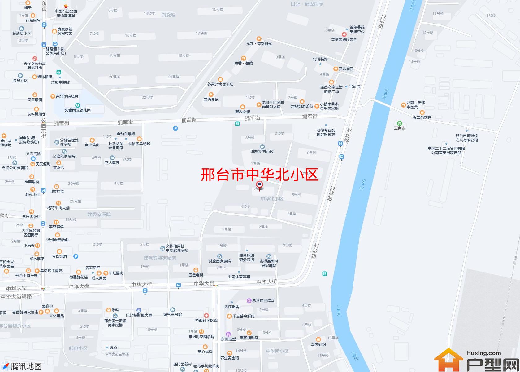 中华北小区小区 - 户型网