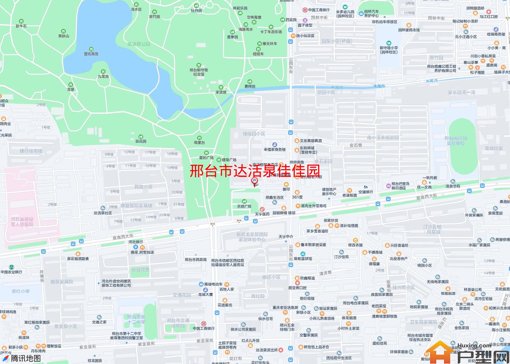 达活泉佳佳园小区 - 户型网