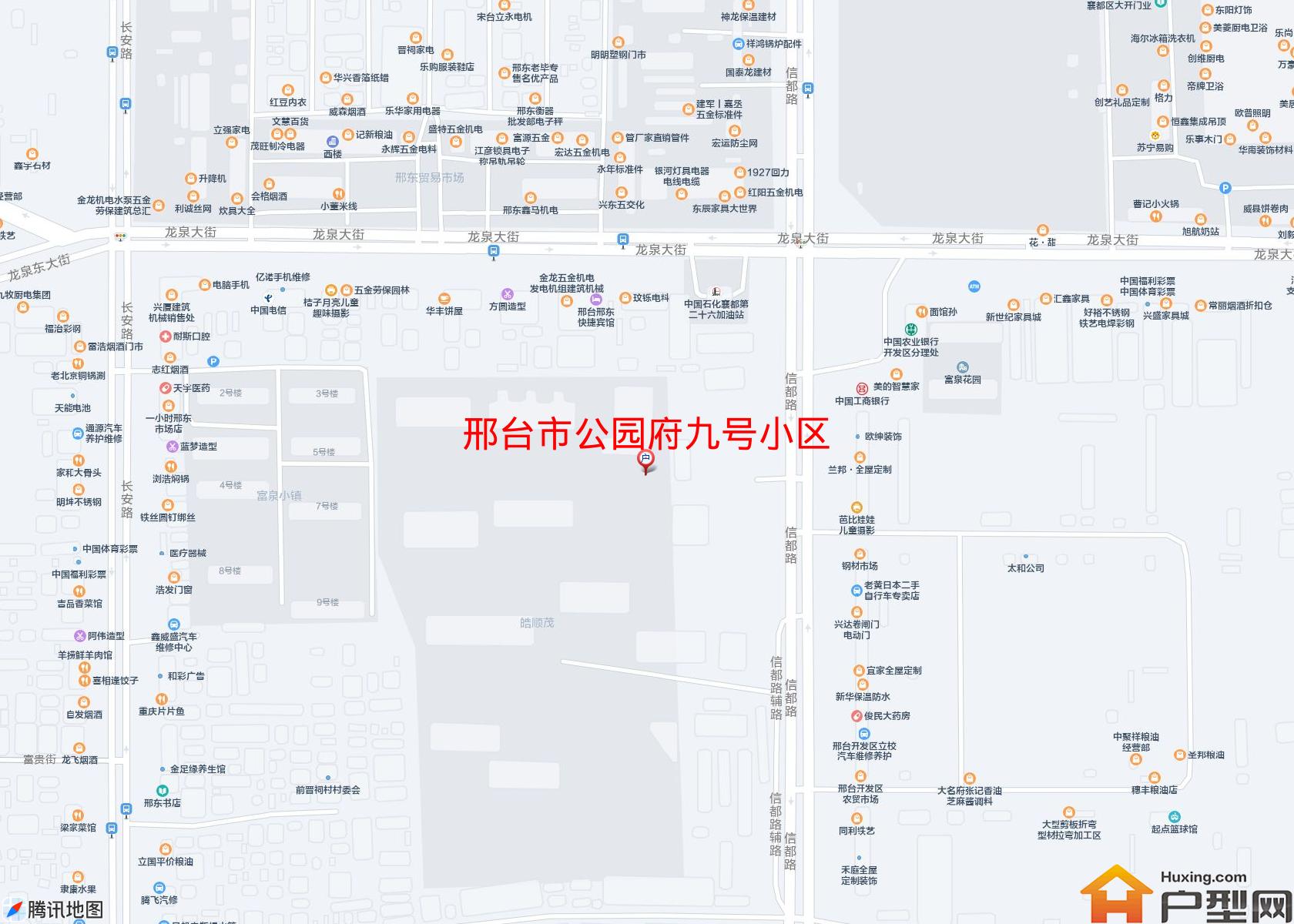 公园府九号小区小区 - 户型网