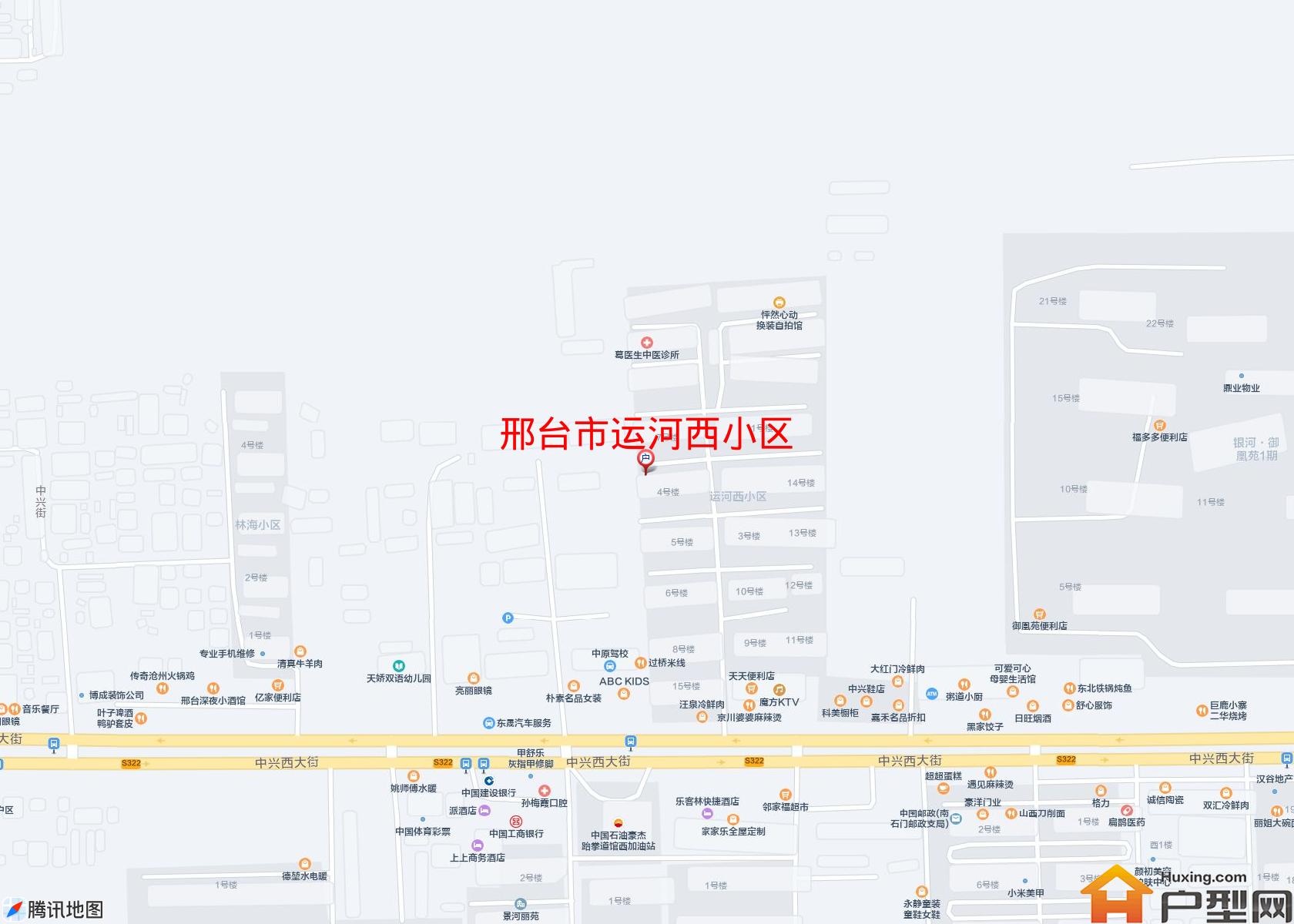运河西小区小区 - 户型网