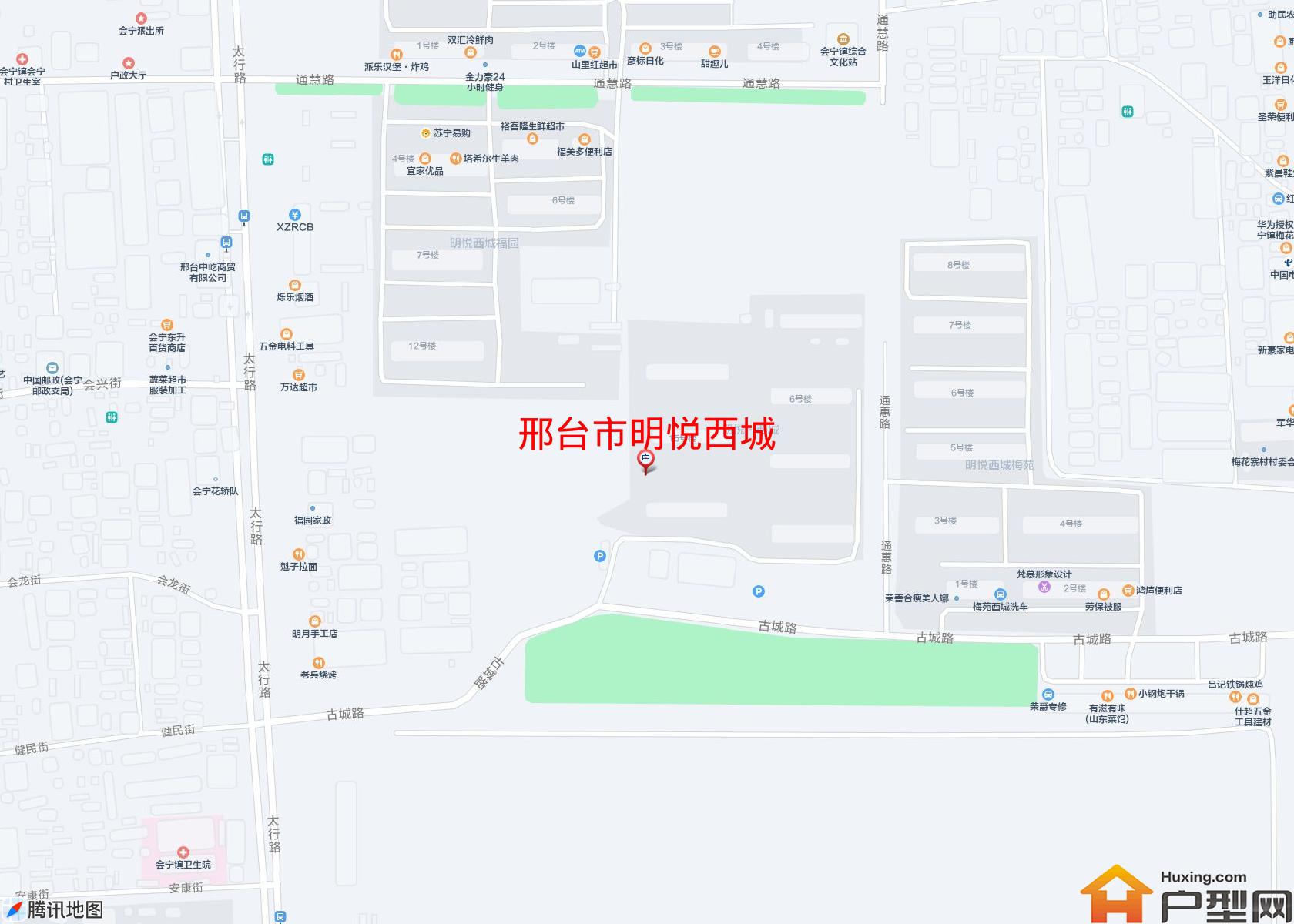 明悦西城小区 - 户型网