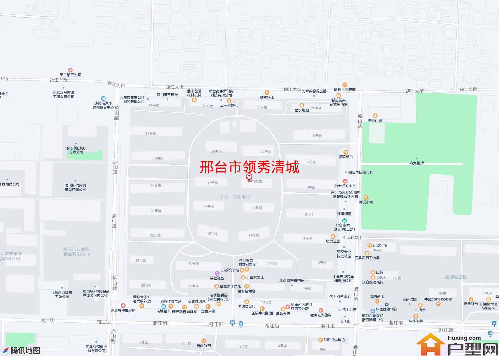 领秀清城小区 - 户型网