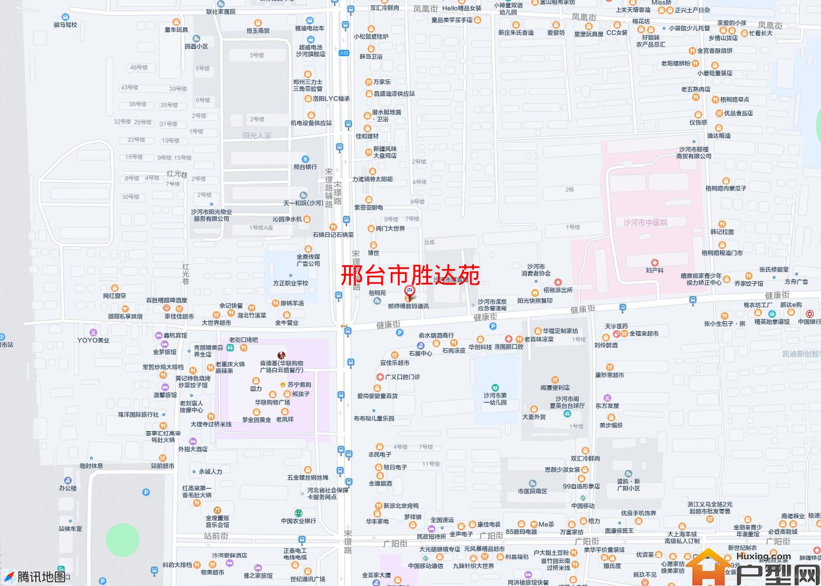 胜达苑小区 - 户型网