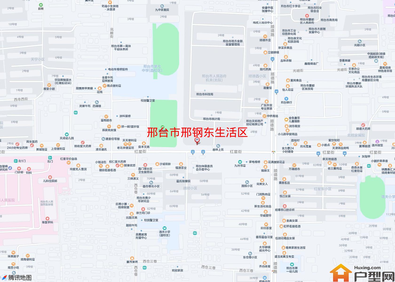 邢钢东生活区小区 - 户型网