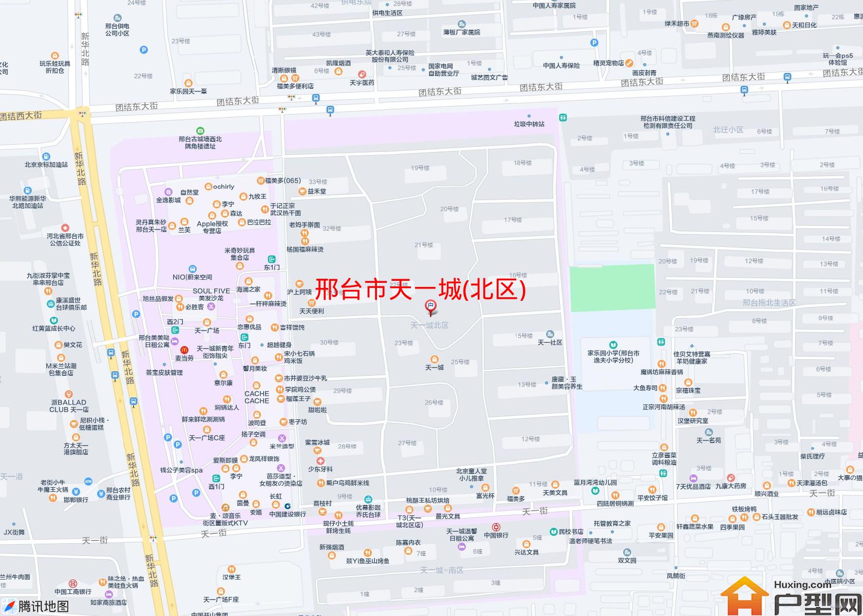 天一城(北区)小区 - 户型网