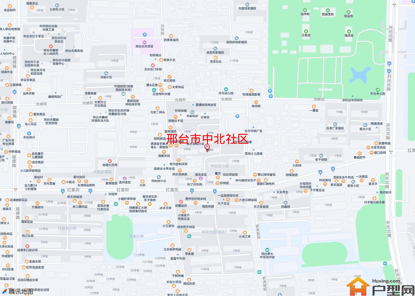 中北社区小区 - 户型网