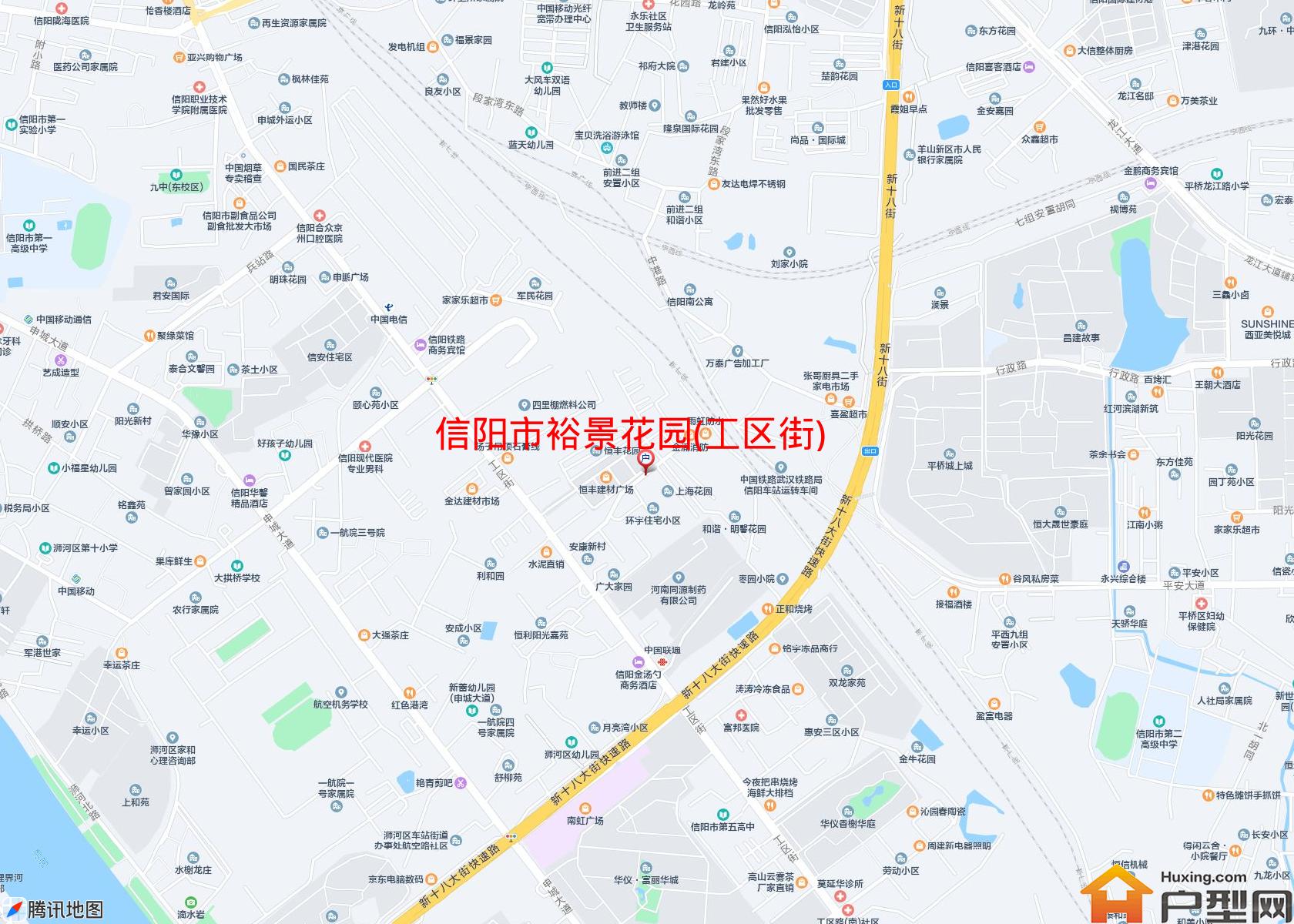 裕景花园(工区街)小区 - 户型网