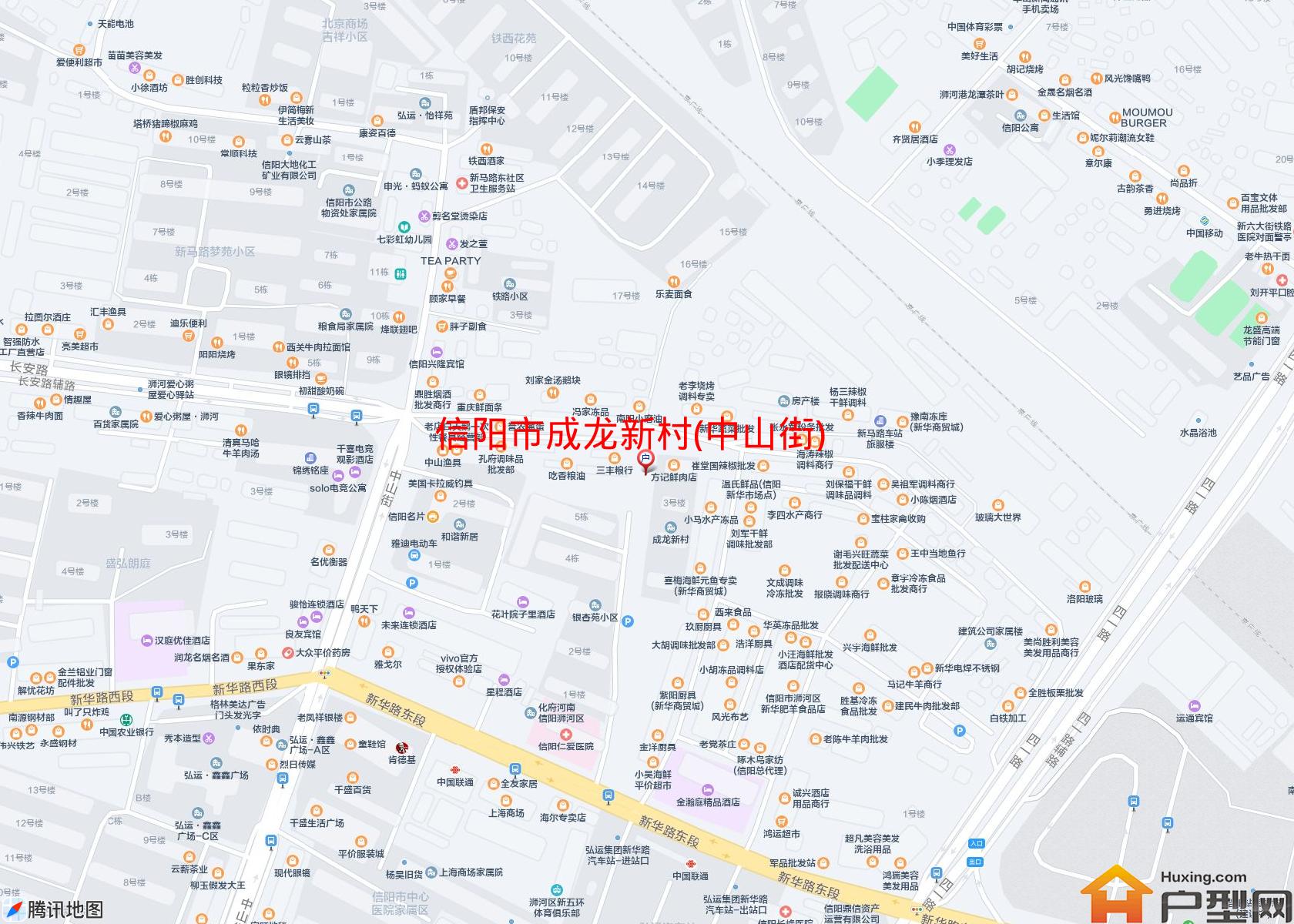 成龙新村(中山街)小区 - 户型网