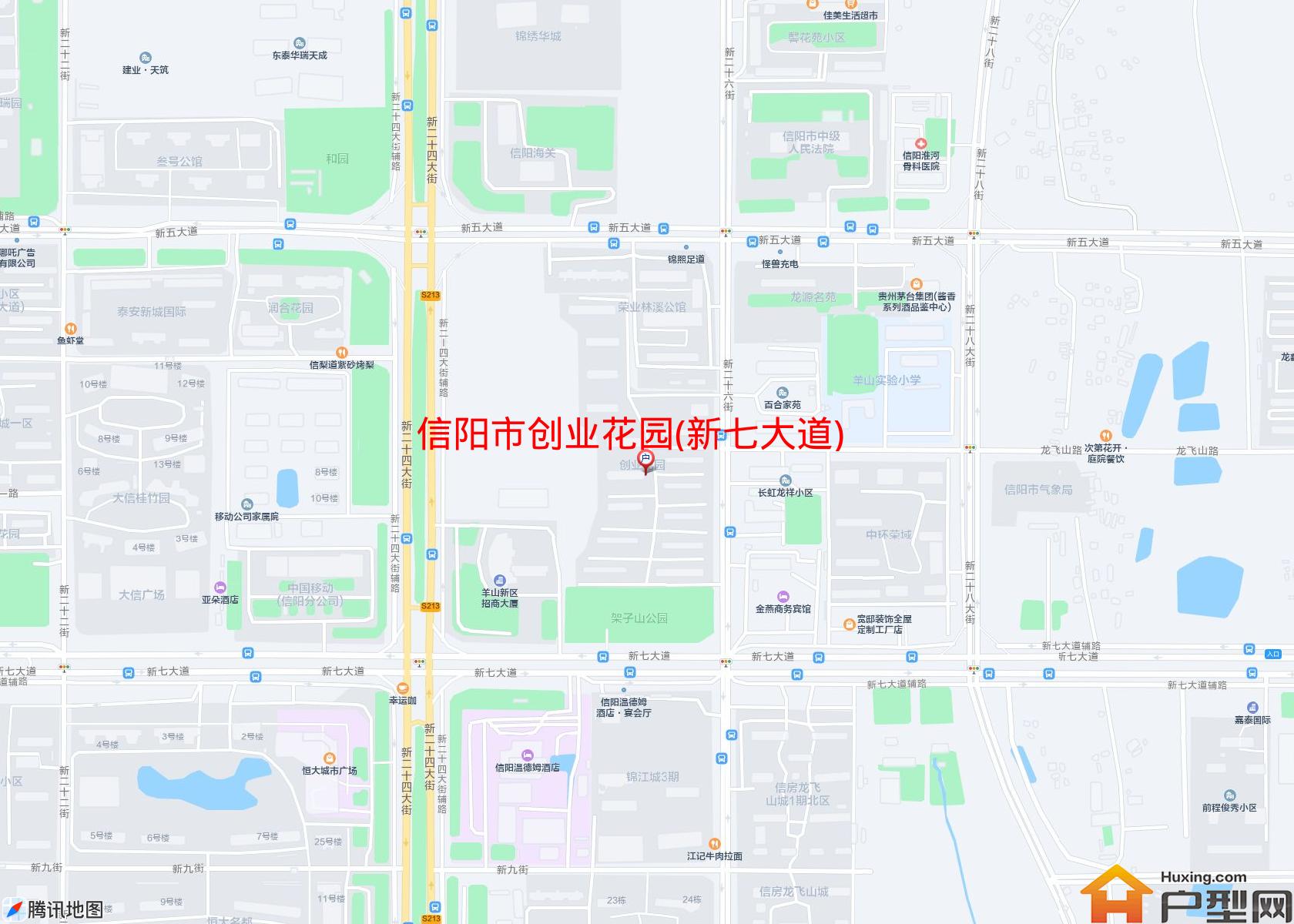 创业花园(新七大道)小区 - 户型网