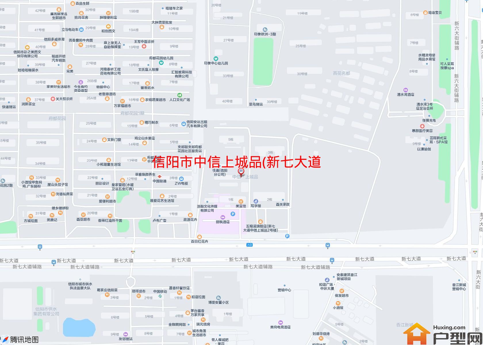中信上城品(新七大道)小区 - 户型网