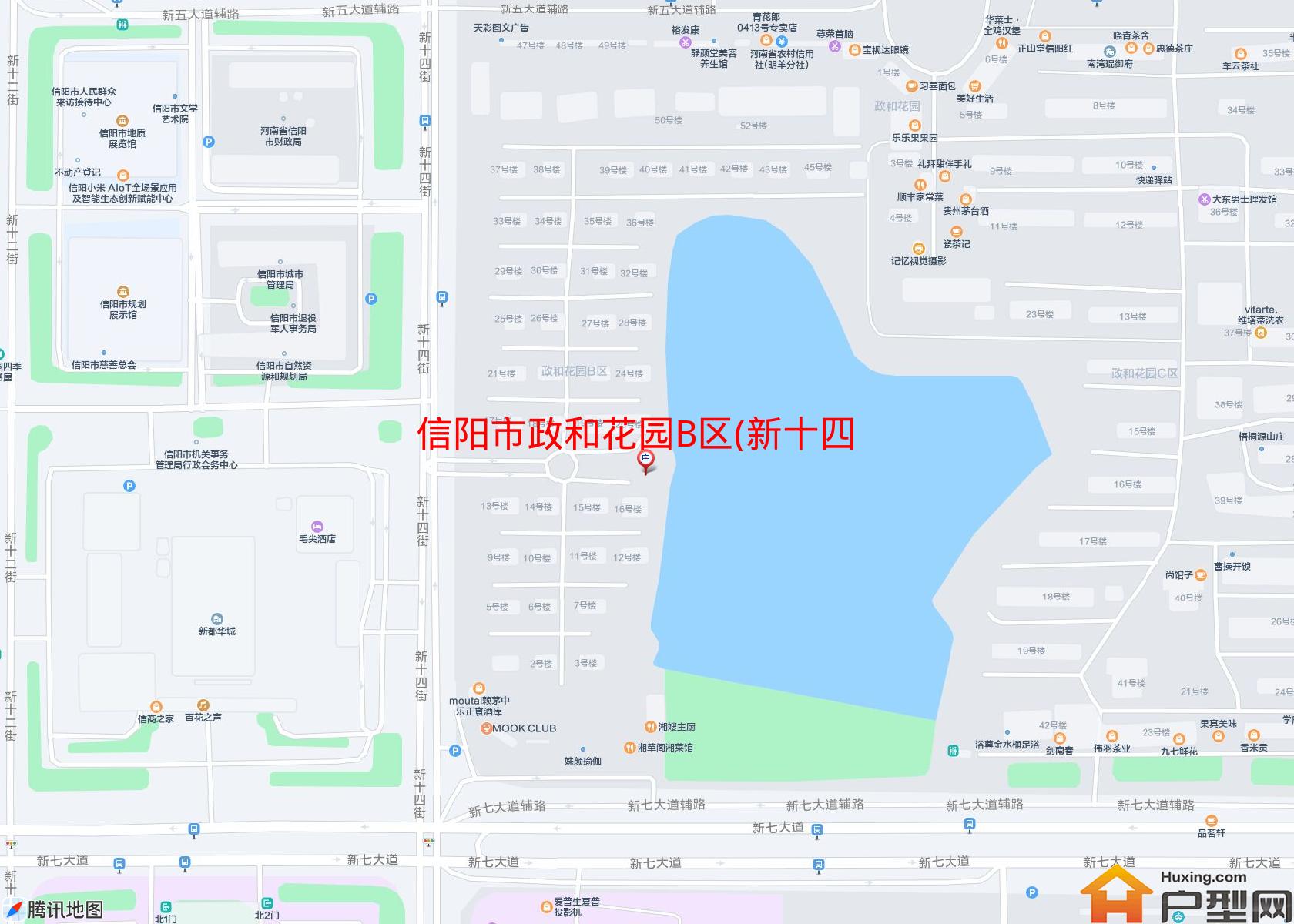 政和花园B区(新十四街)小区 - 户型网
