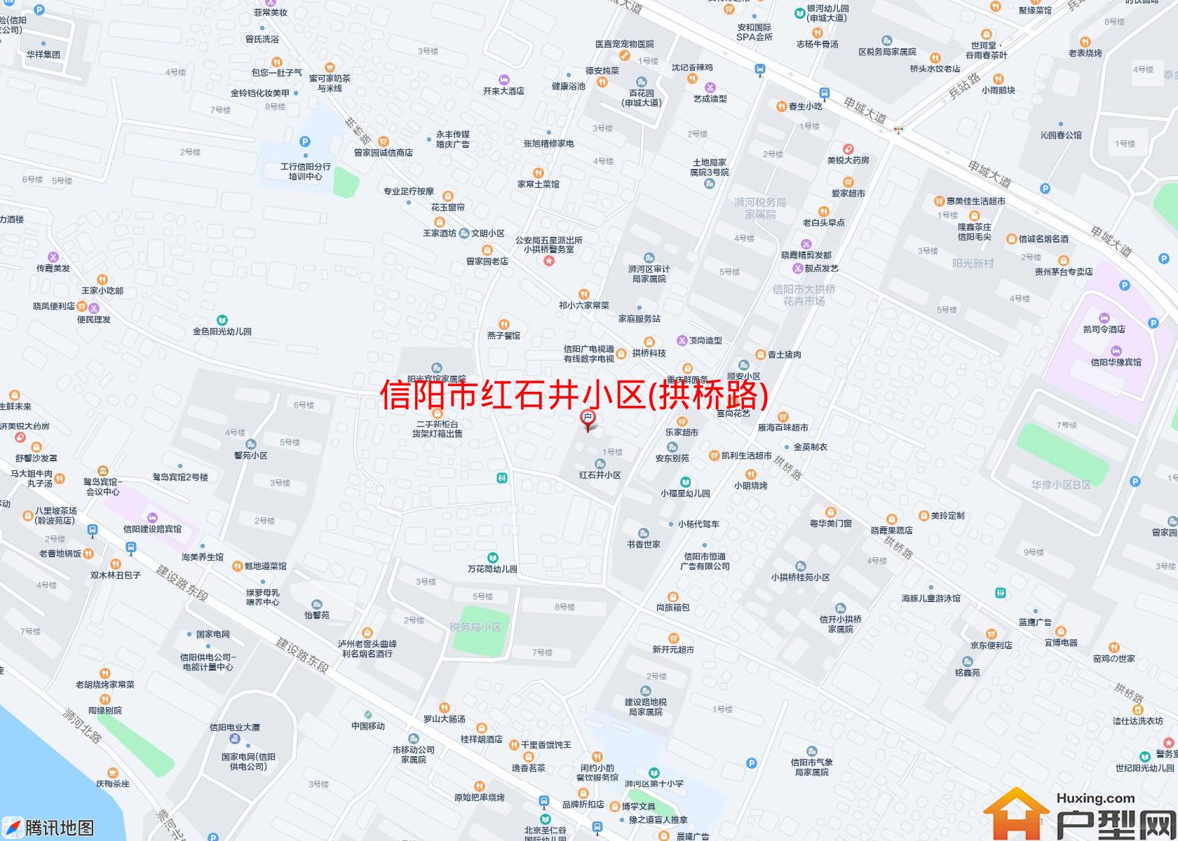 红石井小区(拱桥路)小区 - 户型网