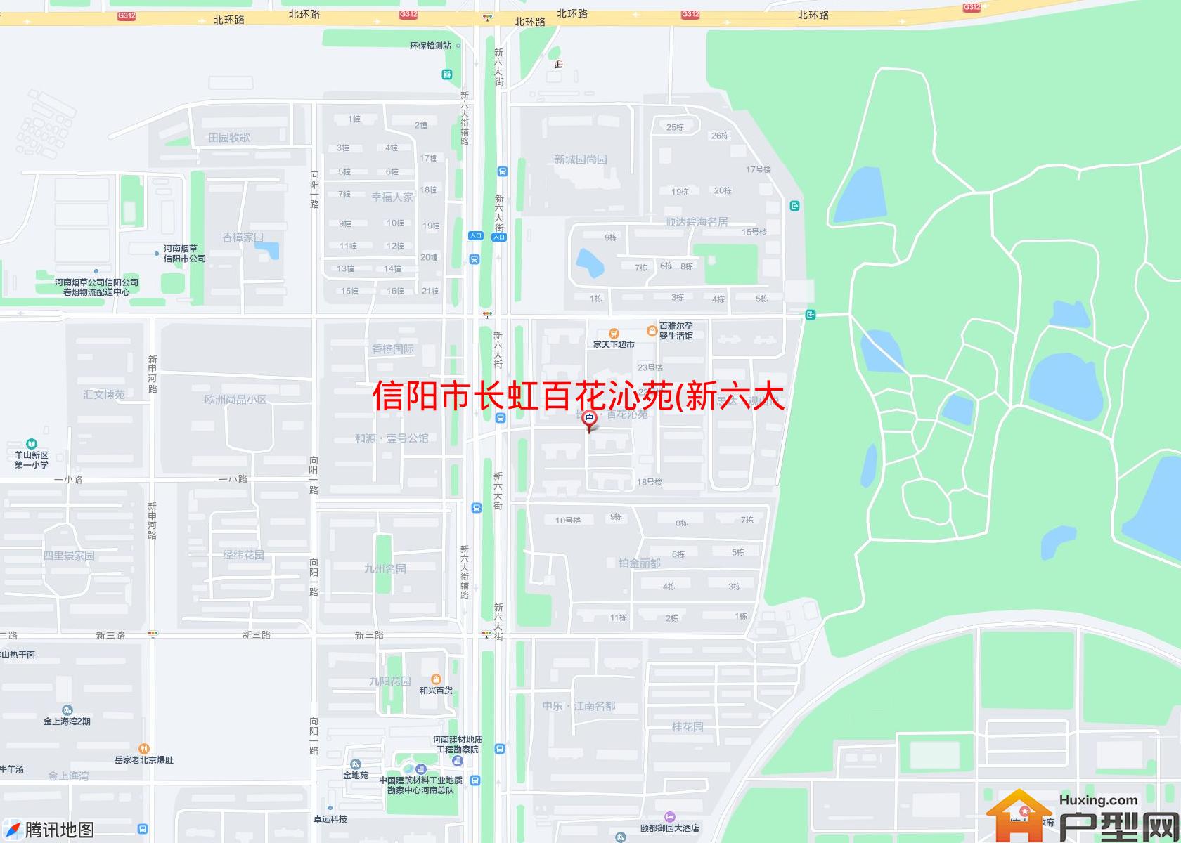 长虹百花沁苑(新六大街39号)小区 - 户型网