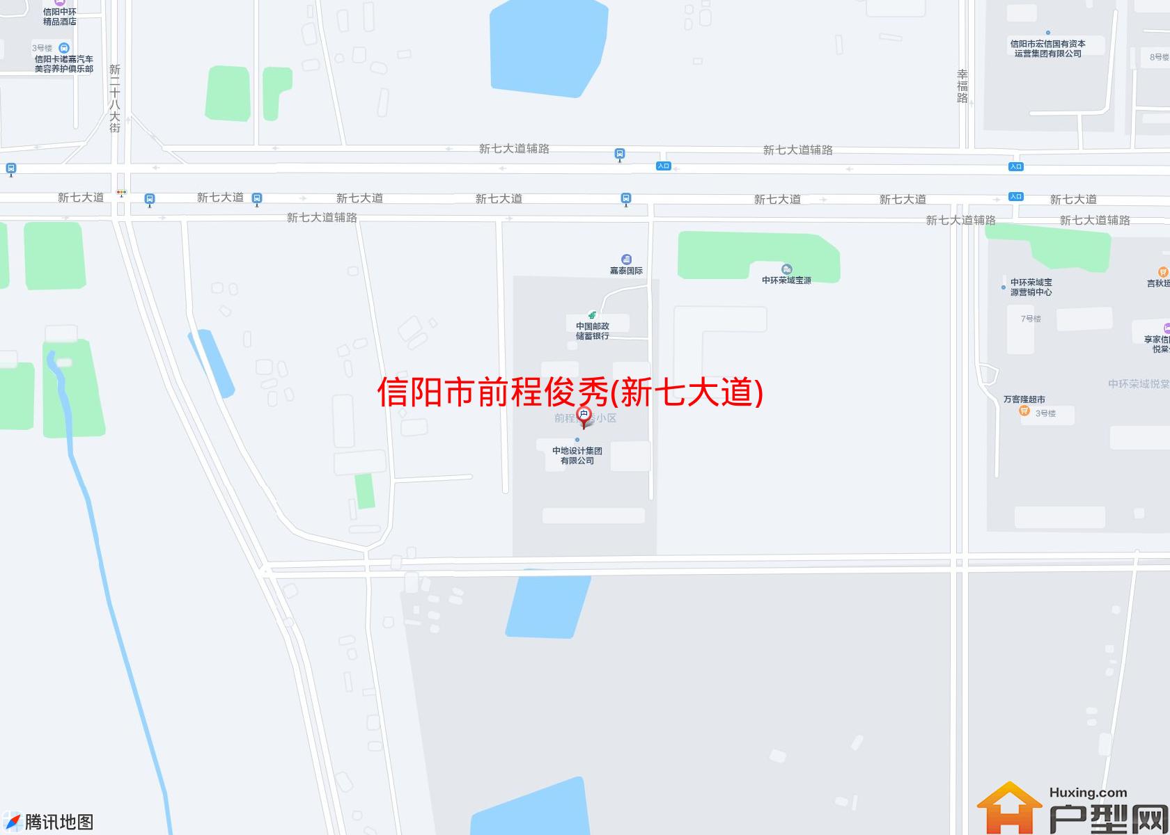 前程俊秀(新七大道)小区 - 户型网