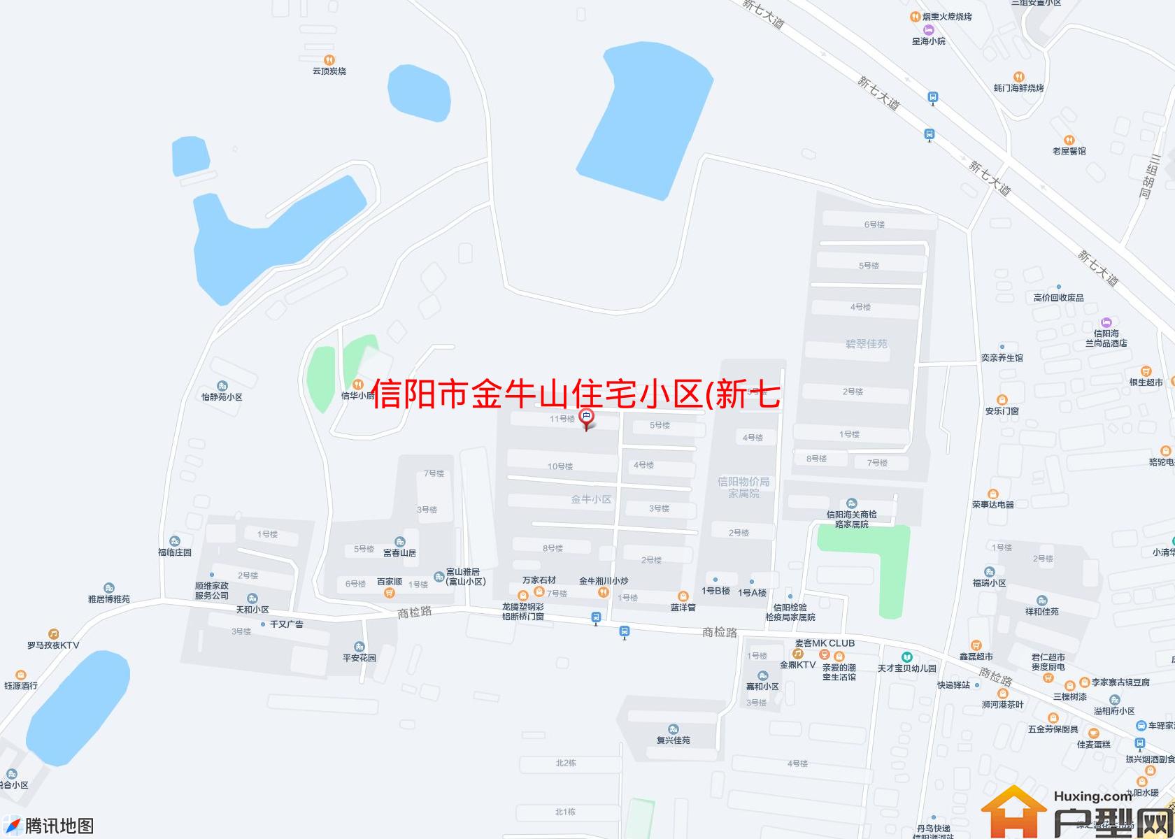 金牛山住宅小区(新七大道)小区 - 户型网