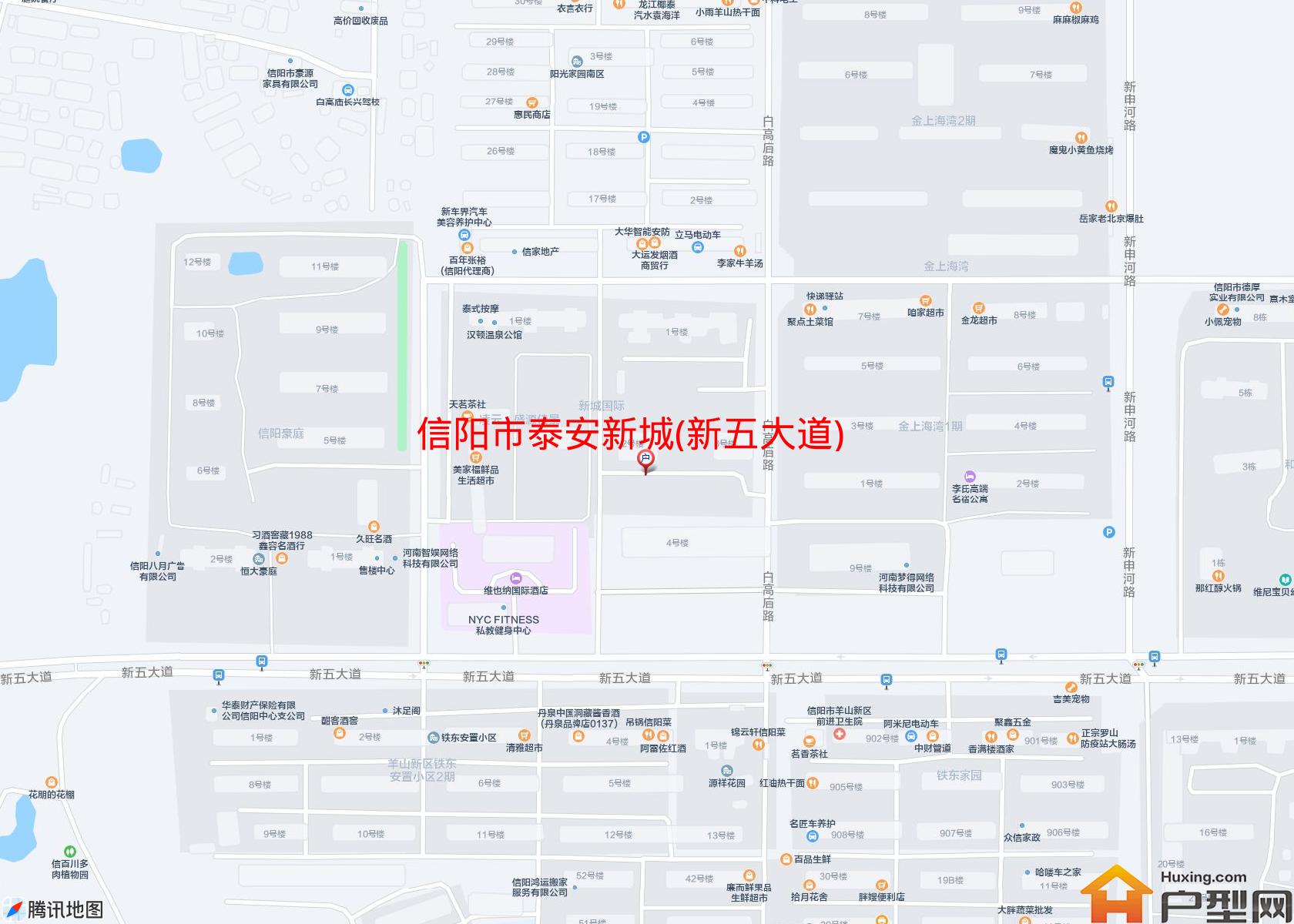 泰安新城(新五大道)小区 - 户型网
