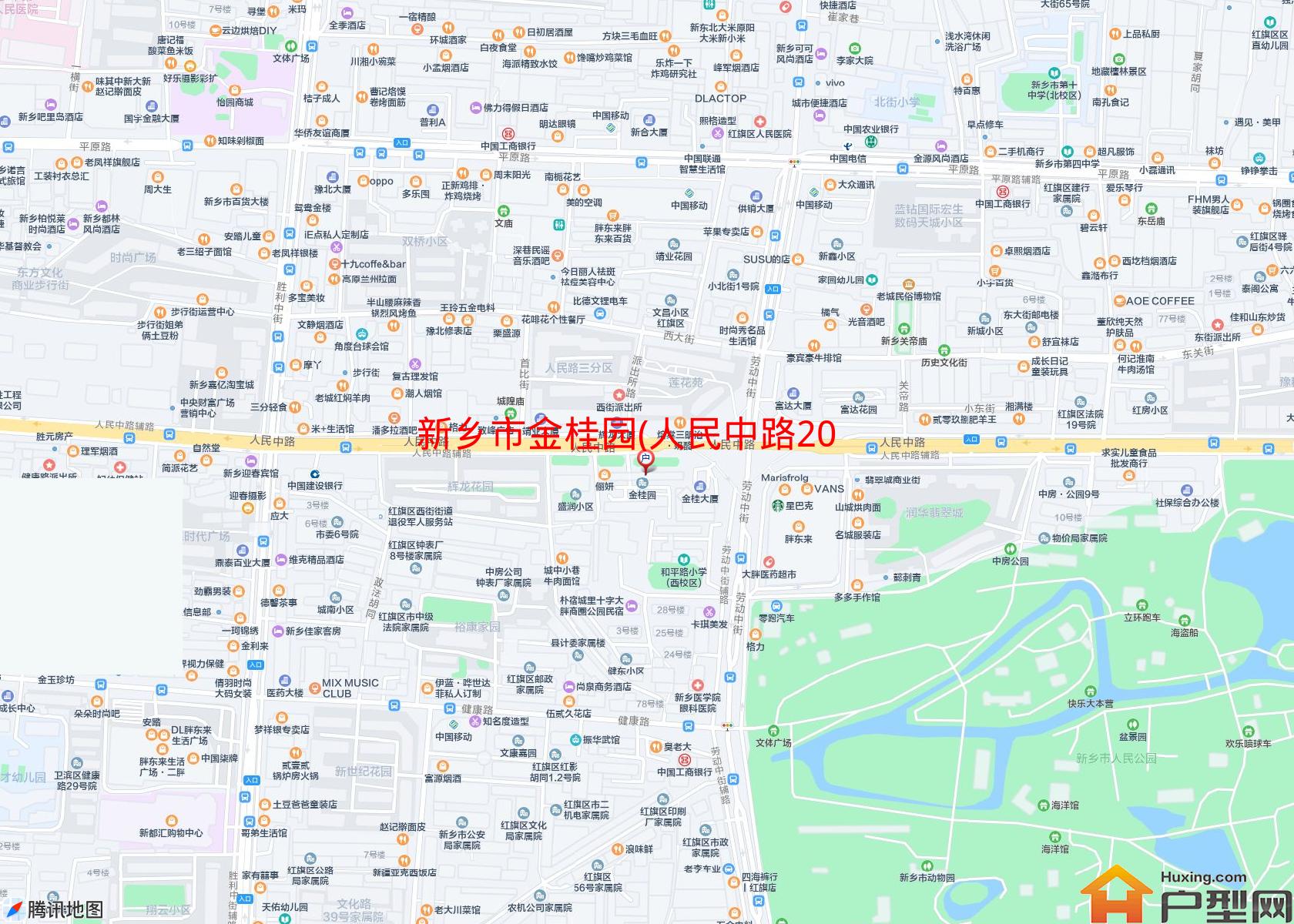 金桂园(人民中路209号)小区 - 户型网