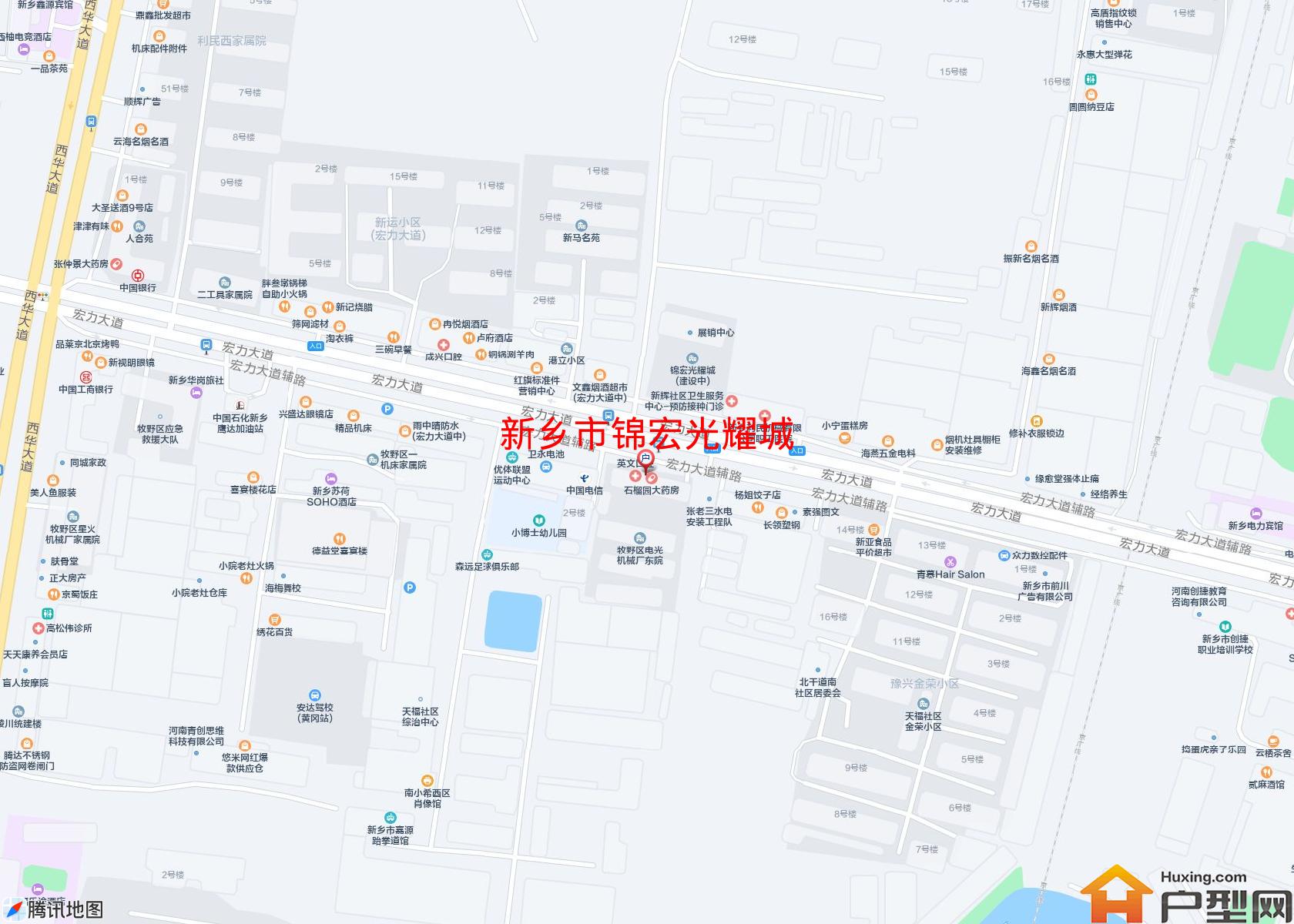 锦宏光耀城小区 - 户型网