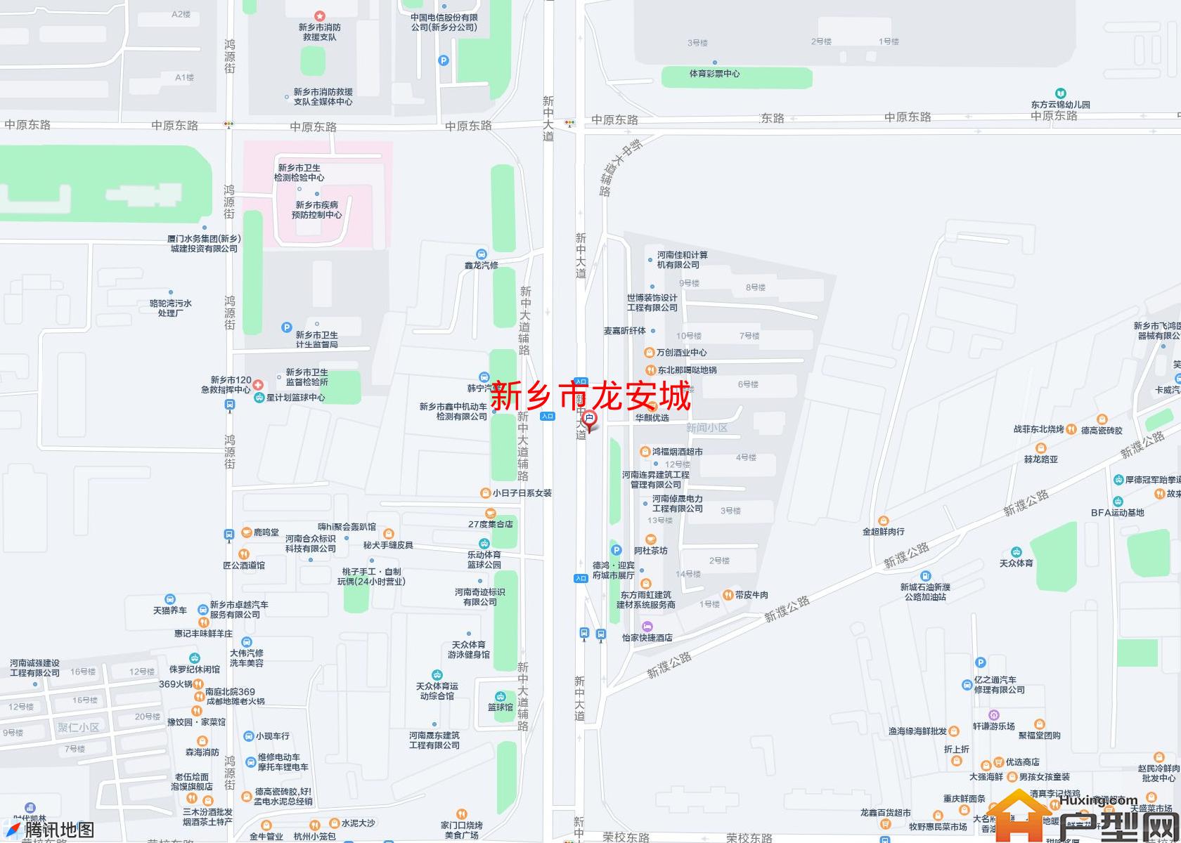 龙安城小区 - 户型网