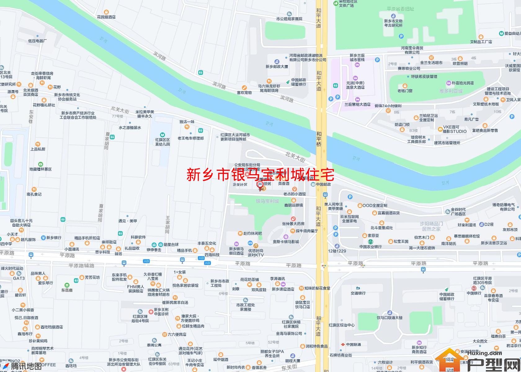 银马宝利城住宅小区 - 户型网
