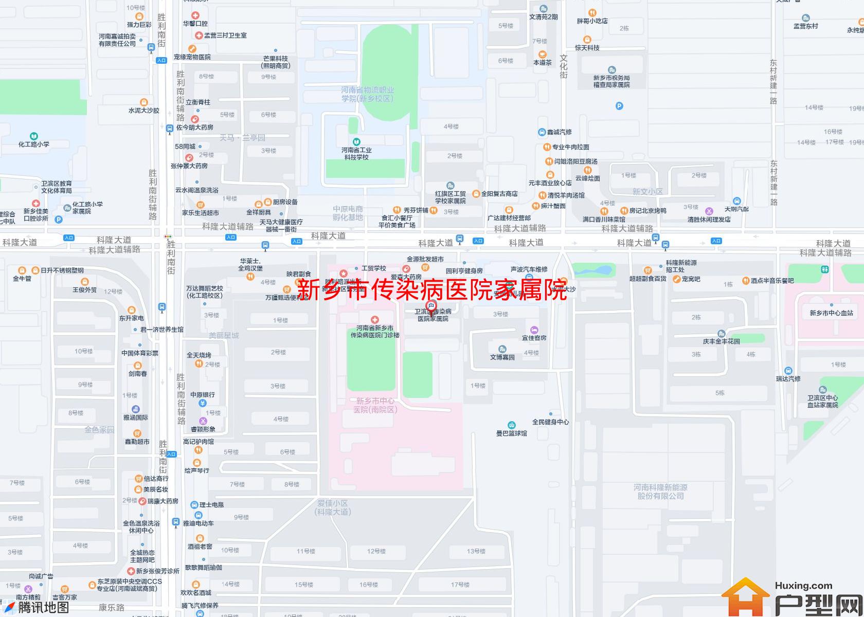 传染病医院家属院小区 - 户型网