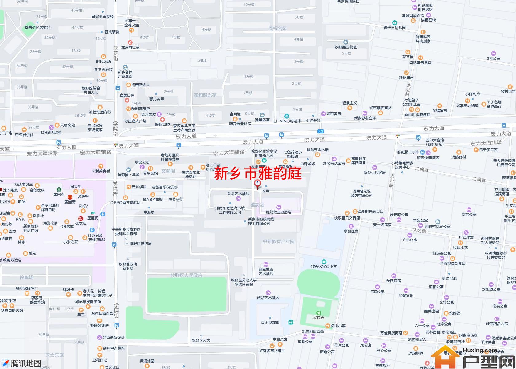 雅韵庭小区 - 户型网