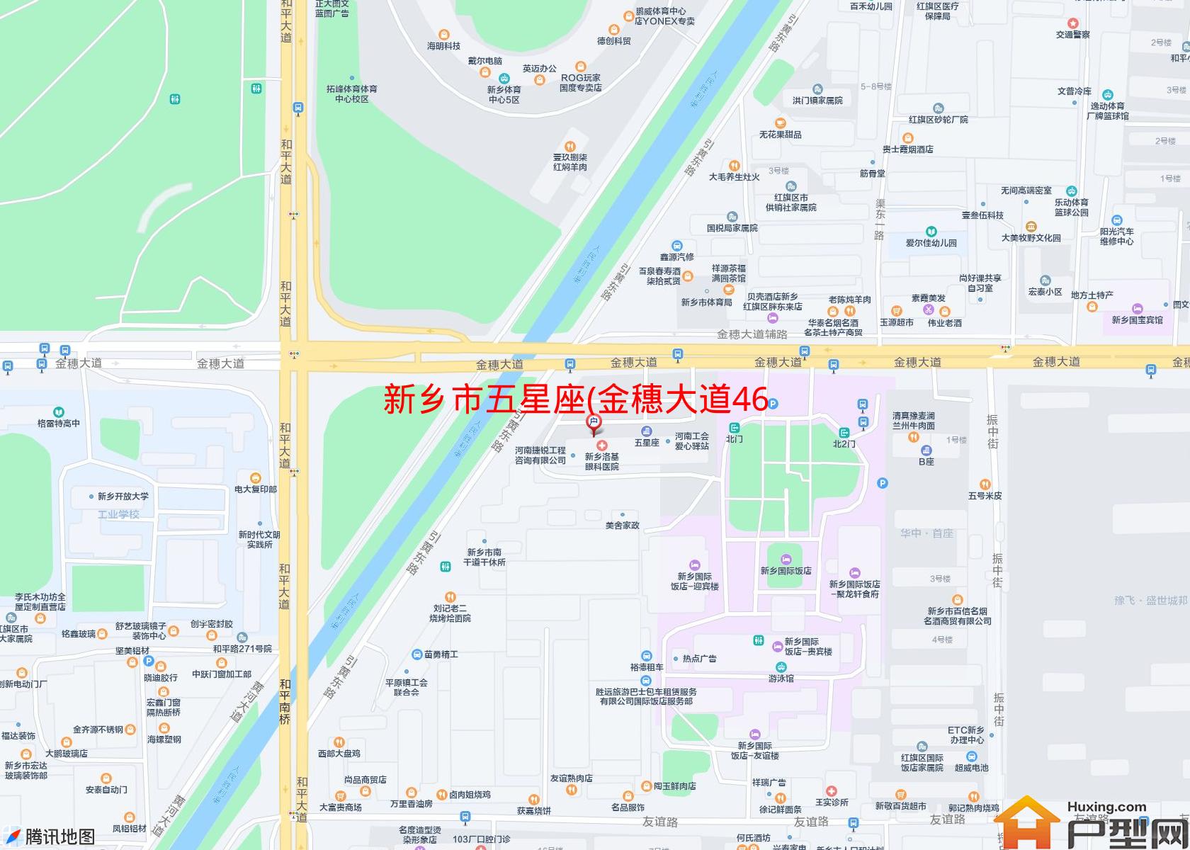 五星座(金穗大道461号)小区 - 户型网