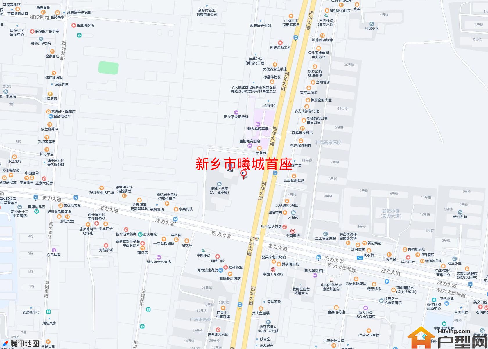曦城首座小区 - 户型网