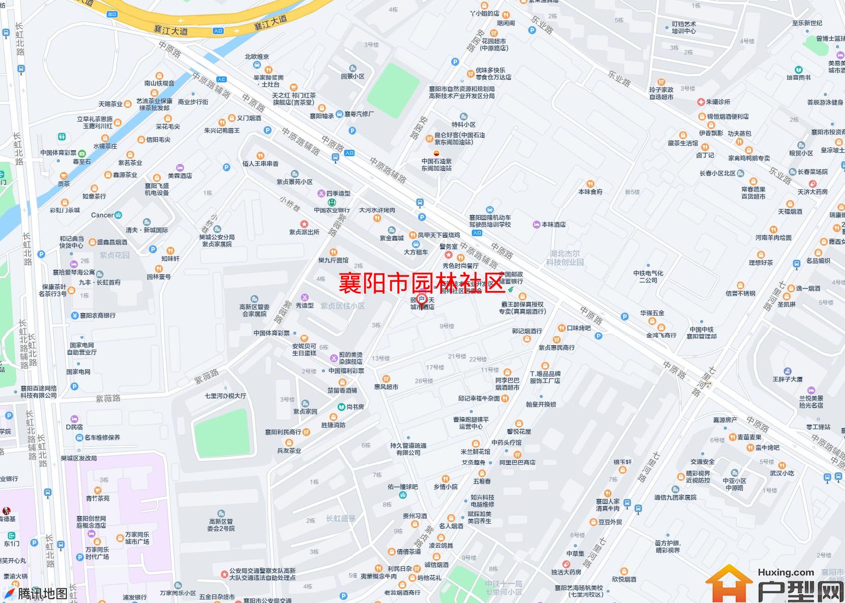 园林社区小区 - 户型网