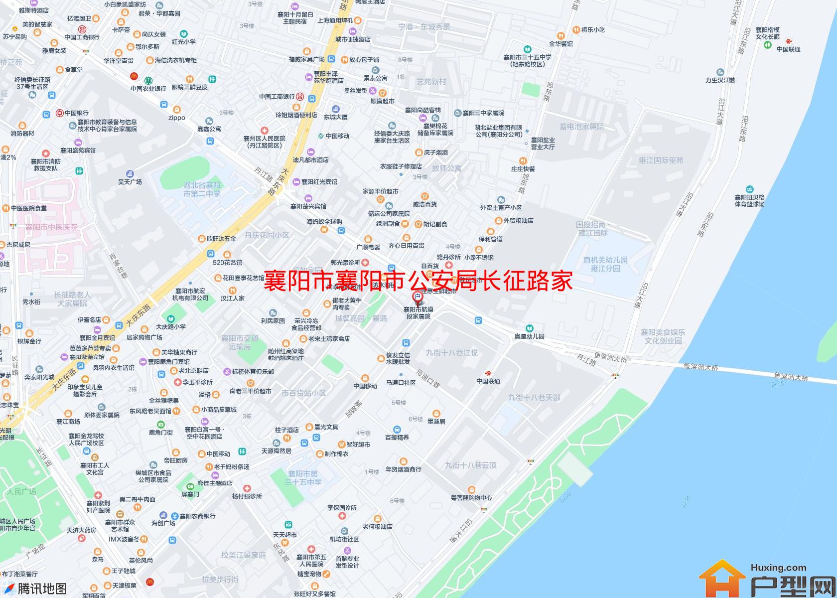 襄阳市公安局长征路家属院小区 - 户型网