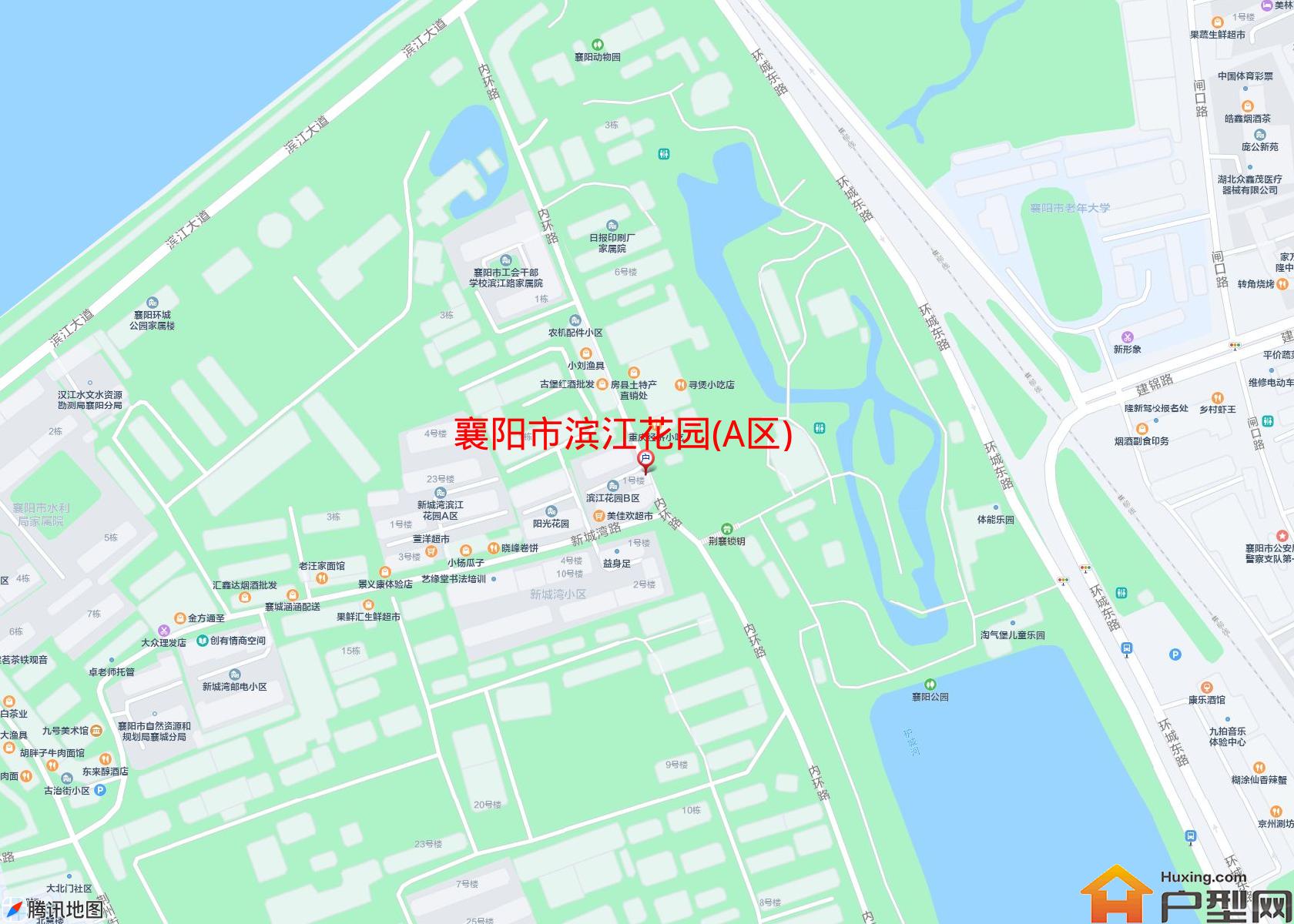 滨江花园(A区)小区 - 户型网