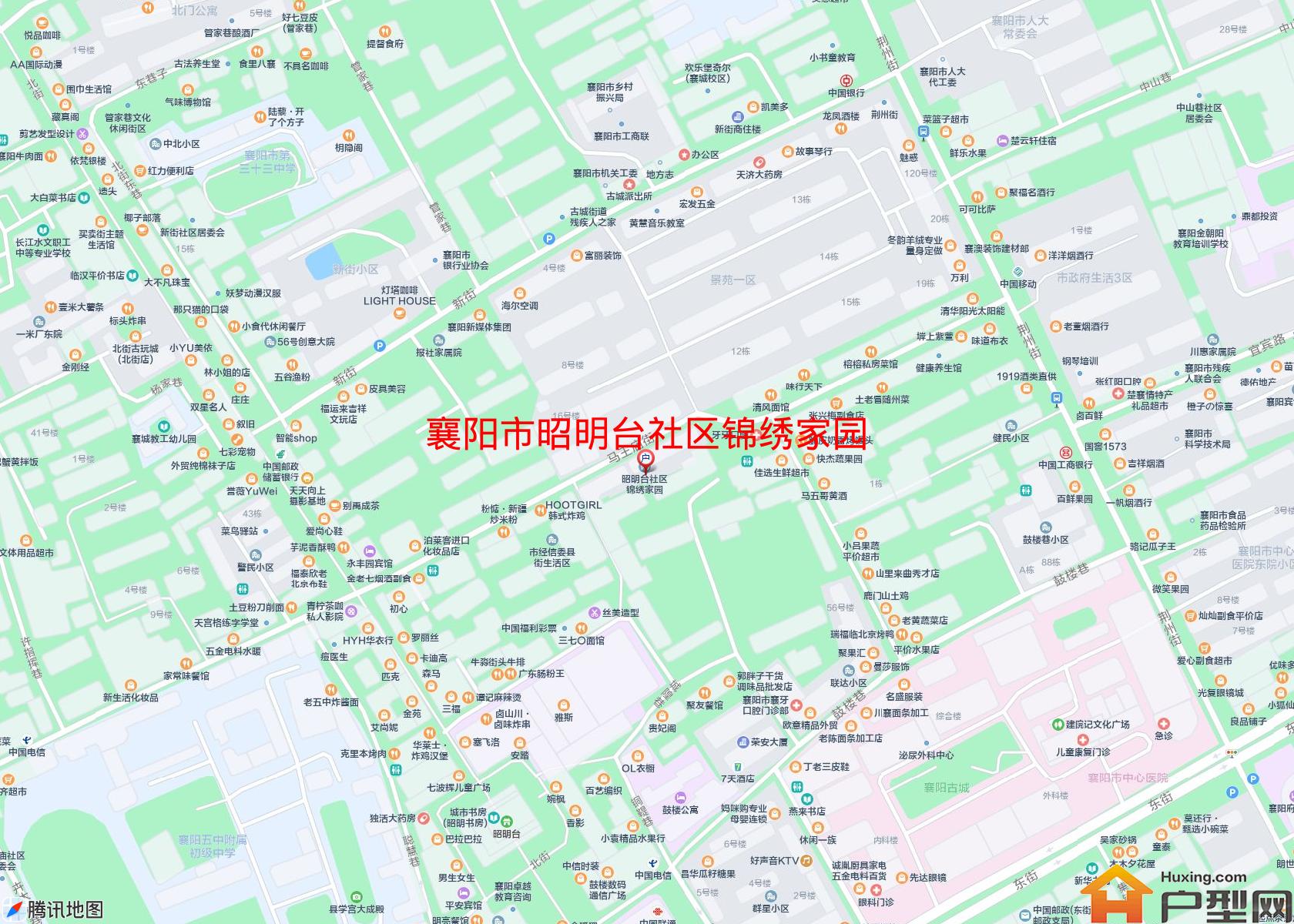 昭明台社区锦绣家园小区 - 户型网