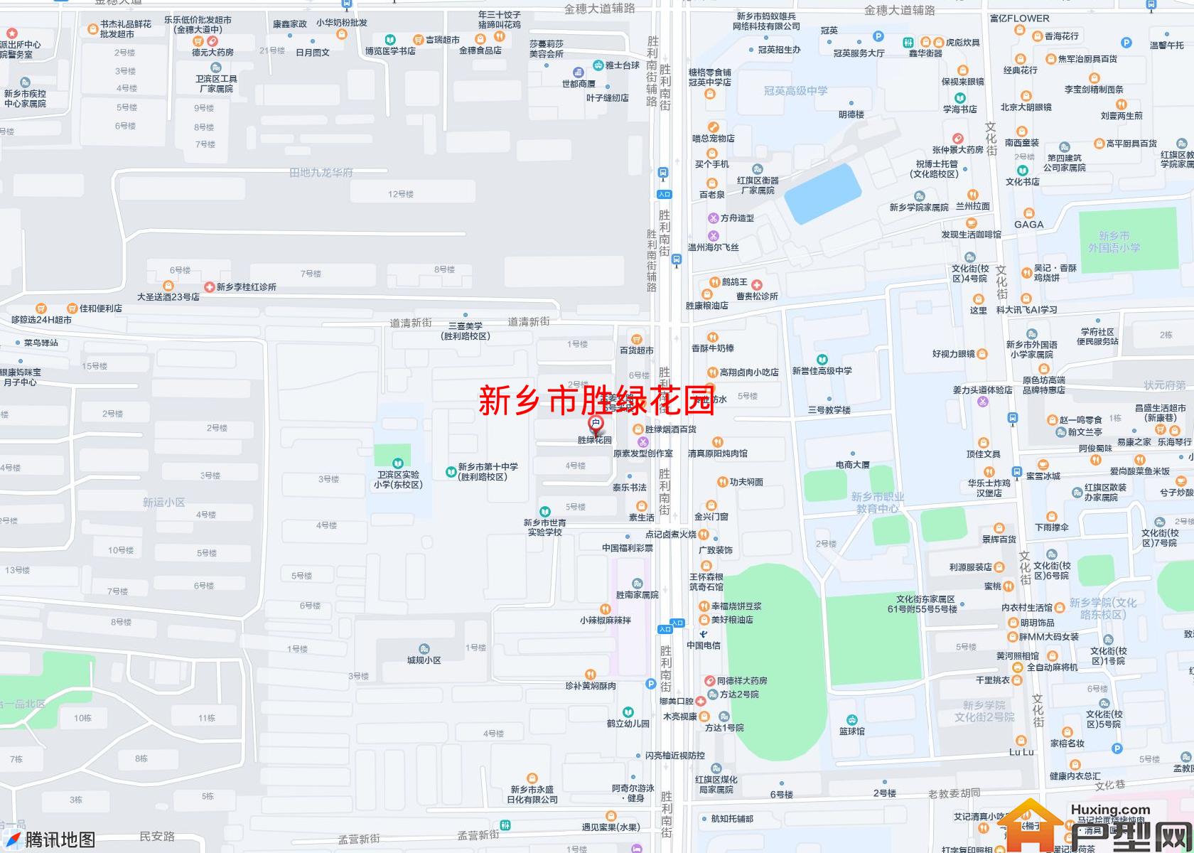 胜绿花园小区 - 户型网