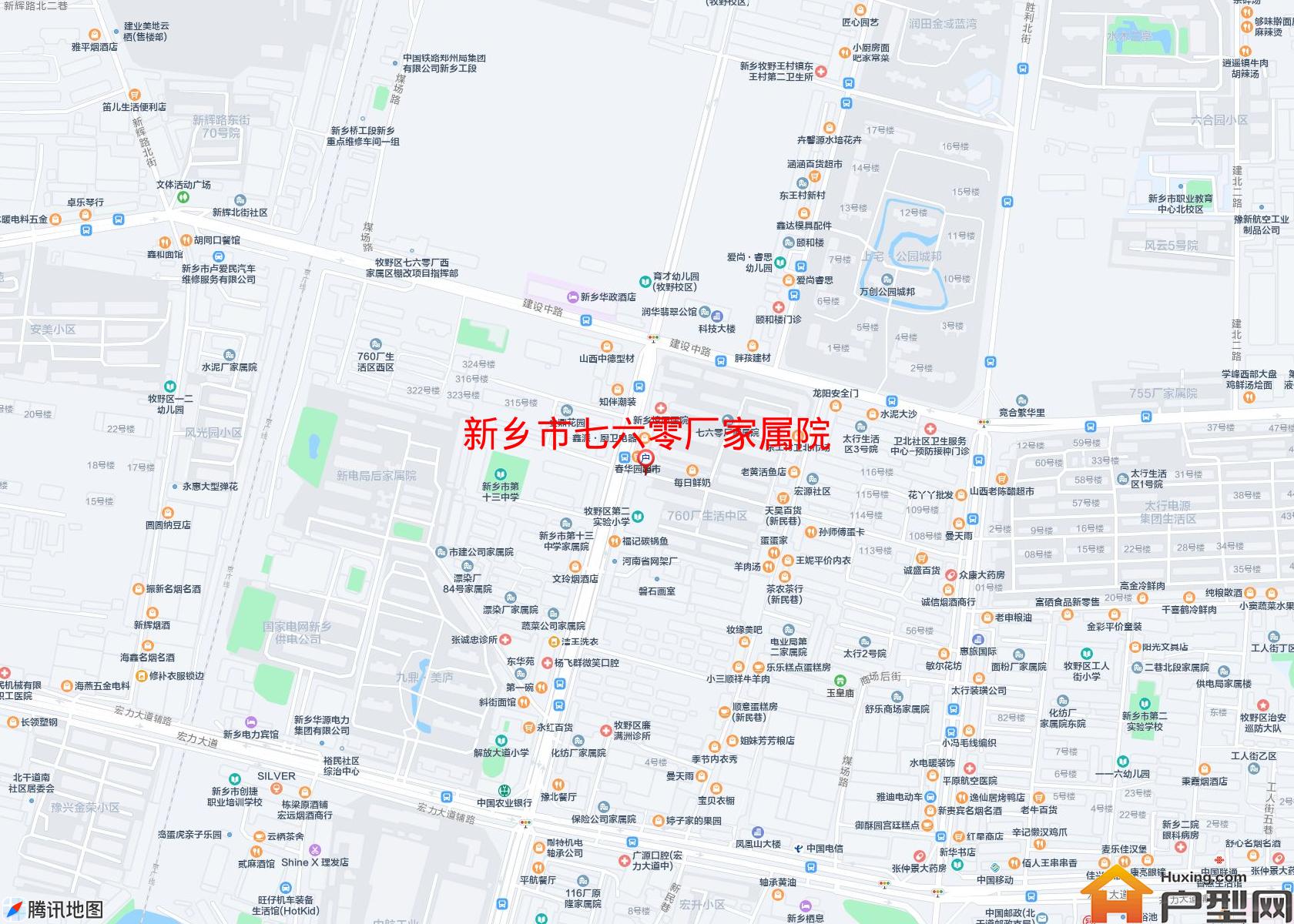 七六零厂家属院小区 - 户型网