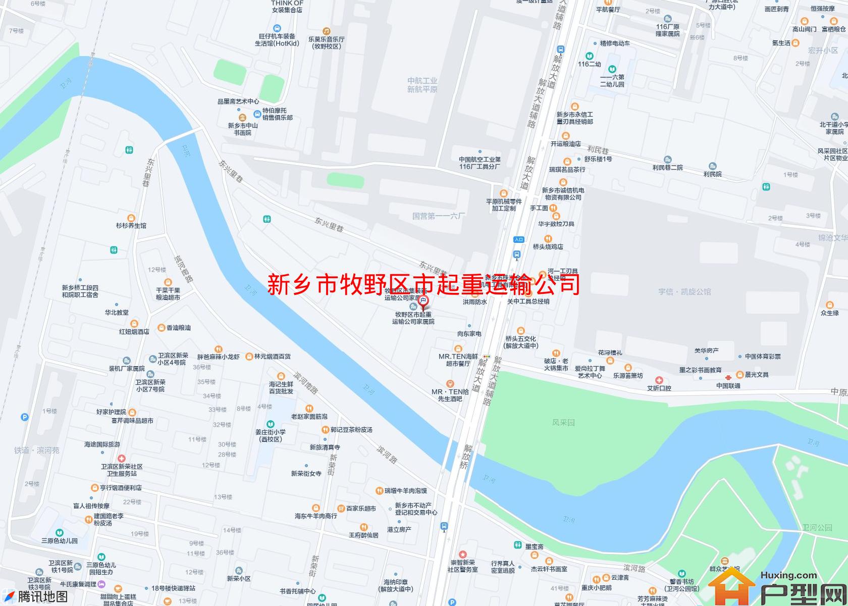 牧野区市起重运输公司家属院小区 - 户型网