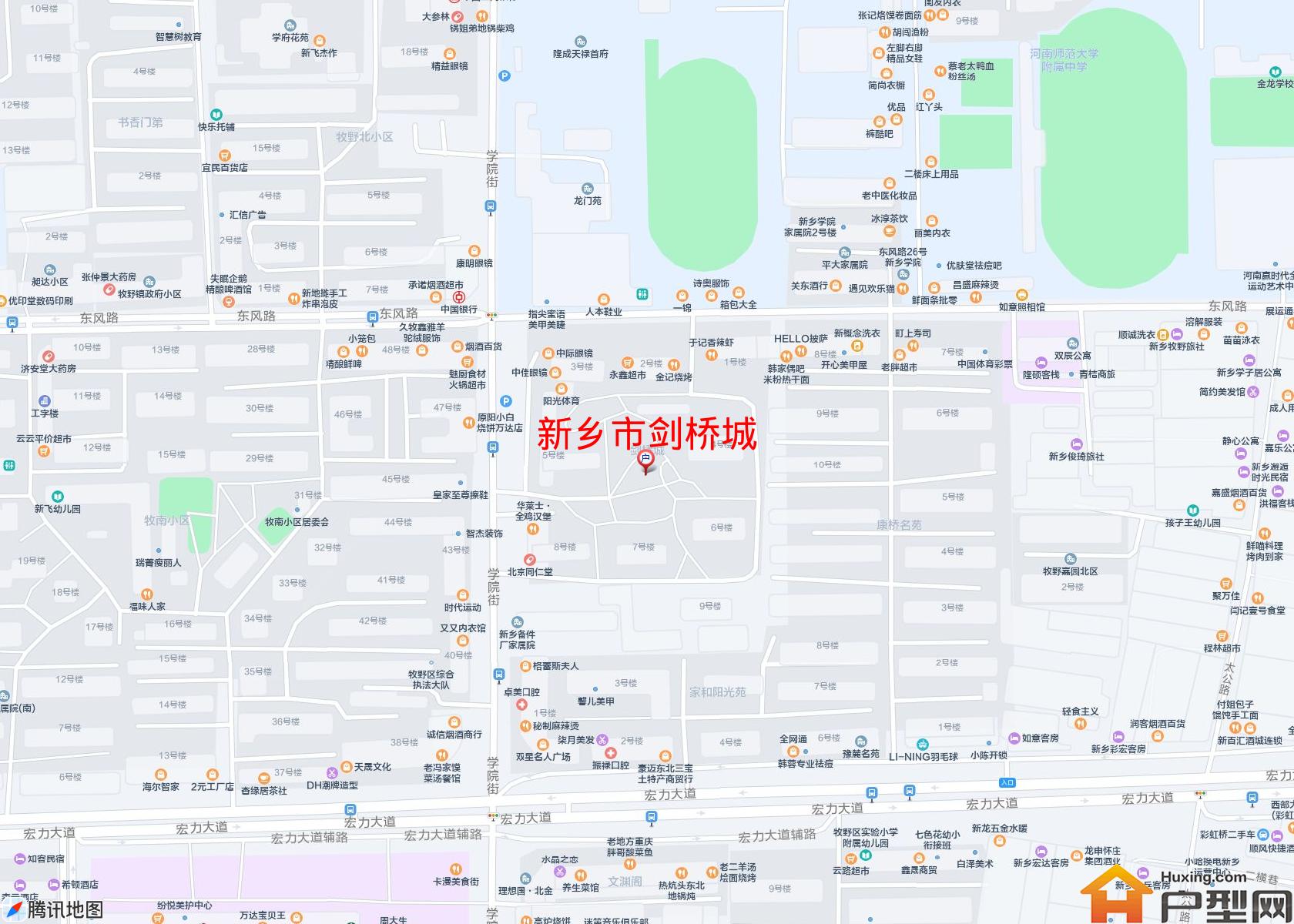 剑桥城小区 - 户型网