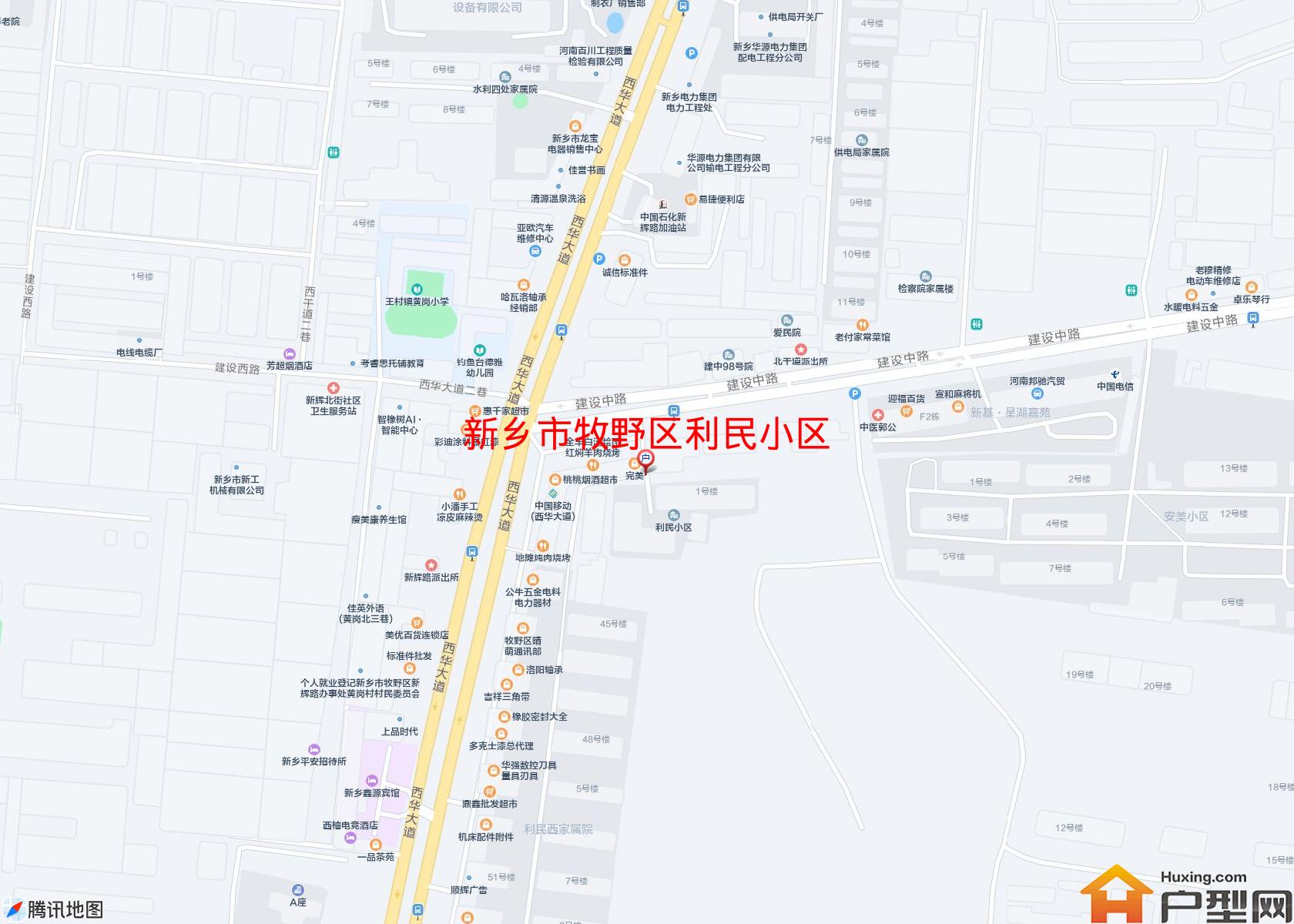 牧野区利民小区小区 - 户型网
