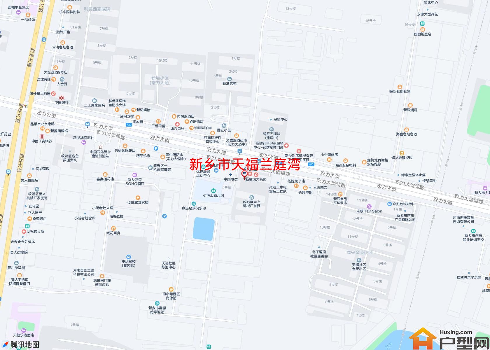 天福兰庭湾小区 - 户型网
