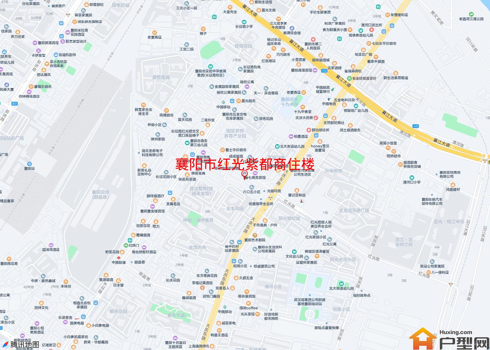 红光紫都商住楼小区 - 户型网