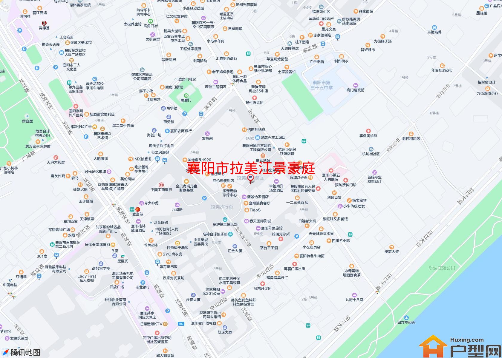 拉美江景豪庭小区 - 户型网