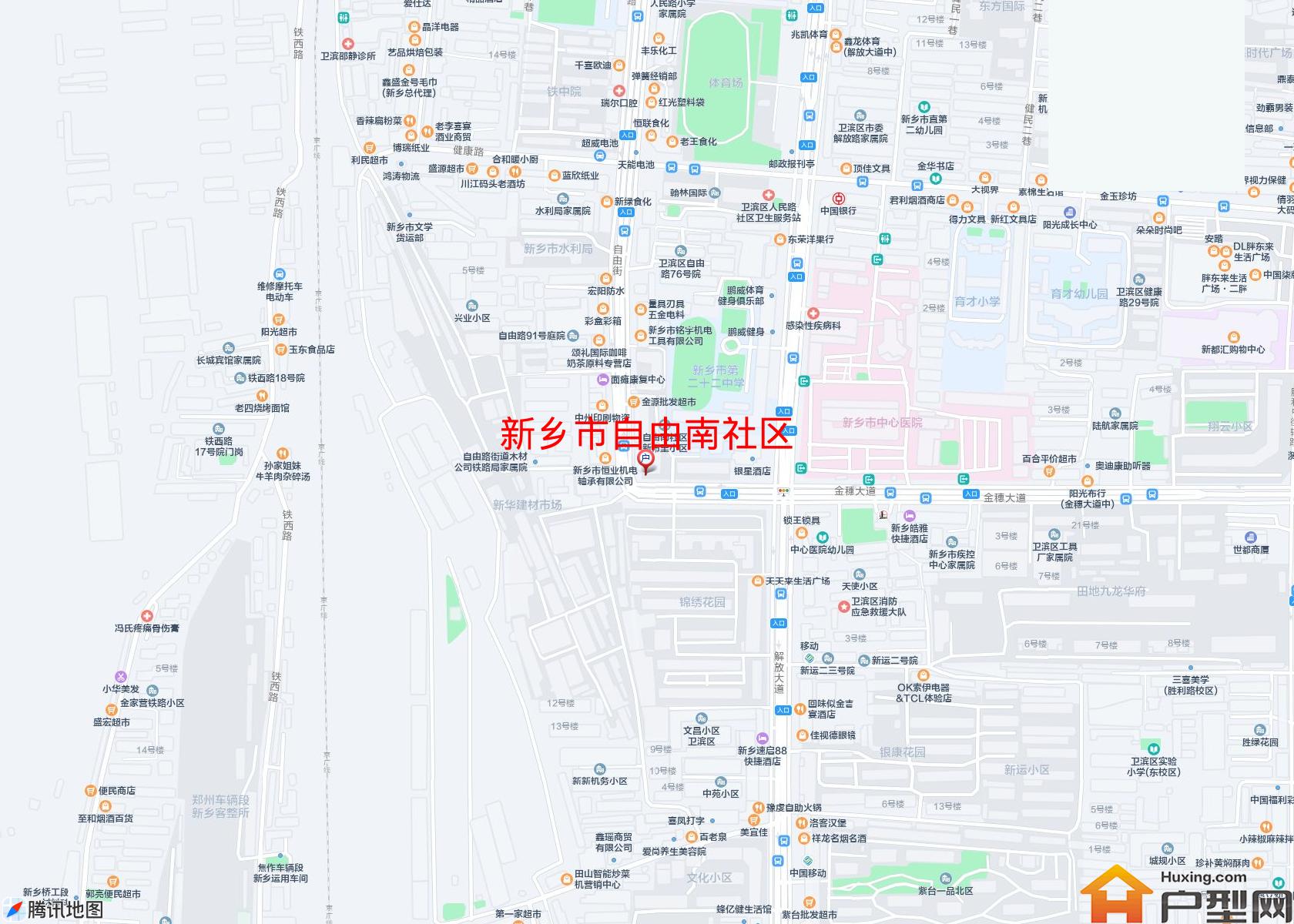 自由南社区小区 - 户型网