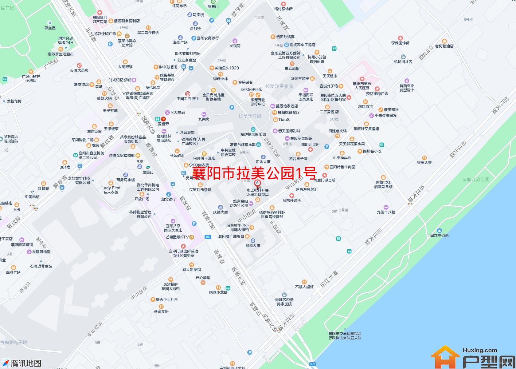 拉美公园1号小区 - 户型网