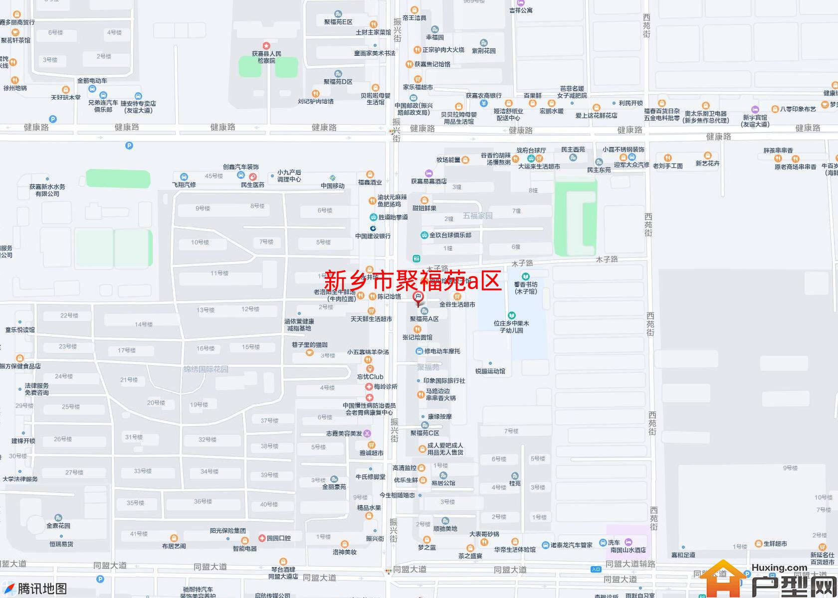 聚福苑a区小区 - 户型网
