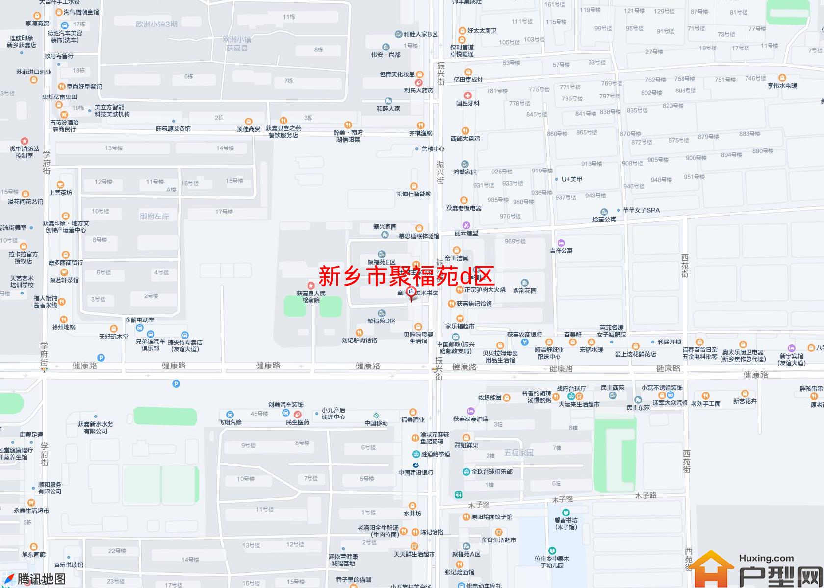 聚福苑d区小区 - 户型网