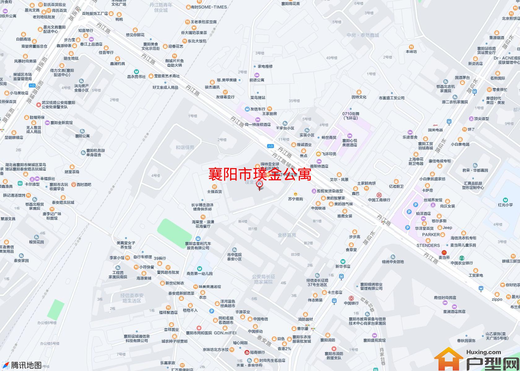 璞金公寓小区 - 户型网