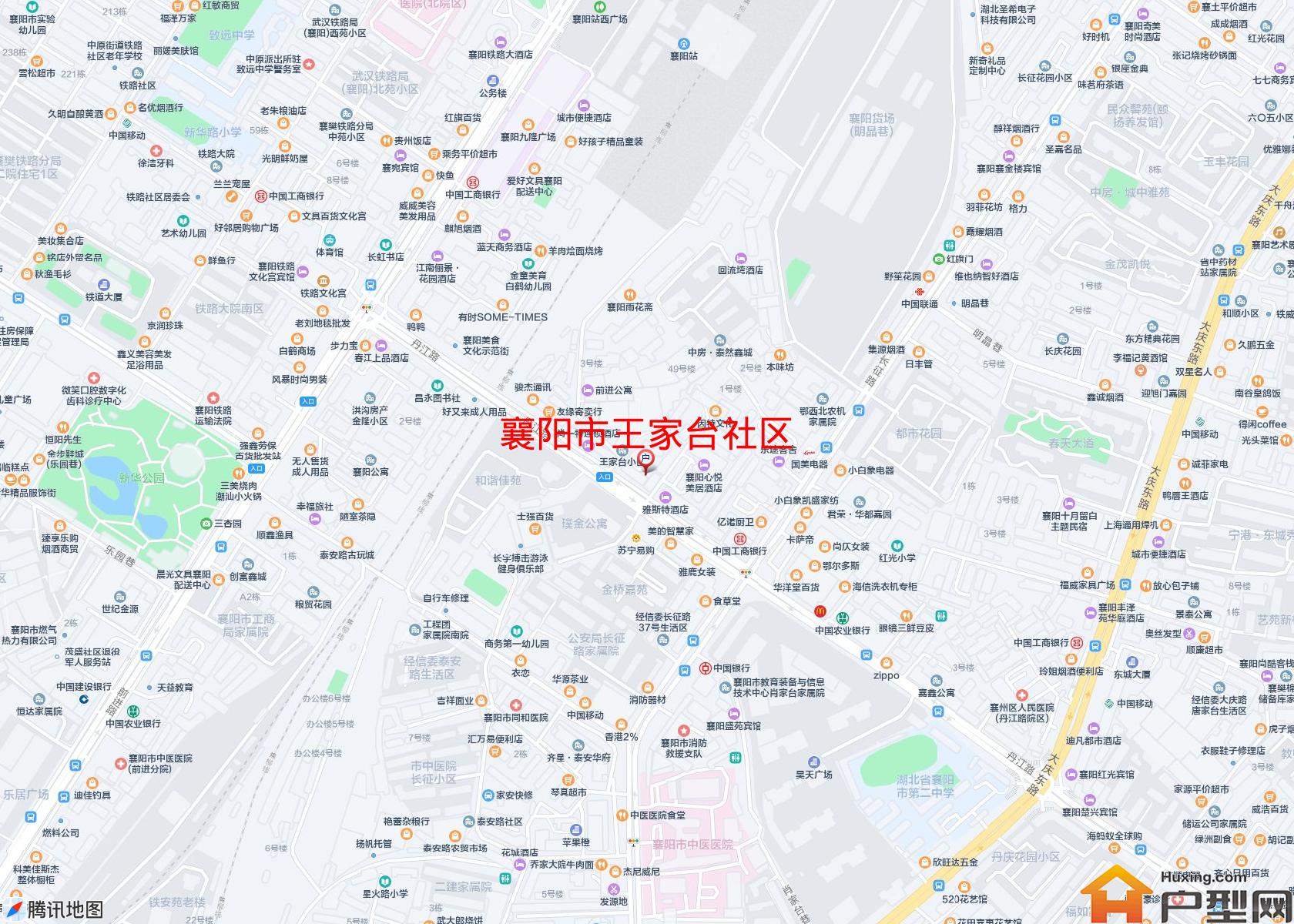 王家台社区小区 - 户型网